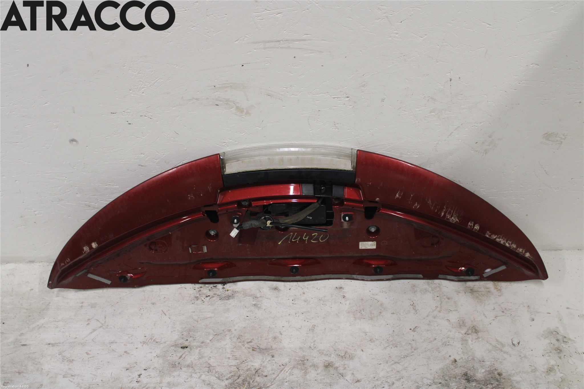 Nissan LEAF 11-17 Spoiler Baklucka