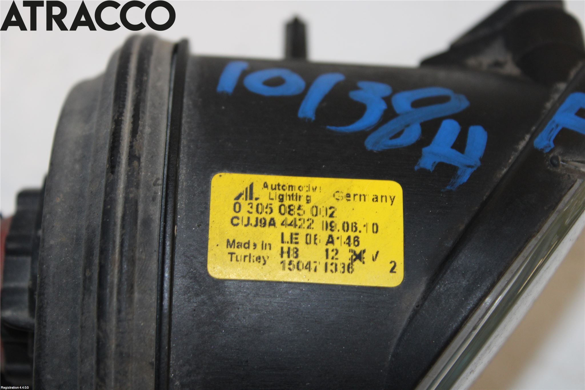 Volvo V50 08-12 Dimljus-Varselljus Fram