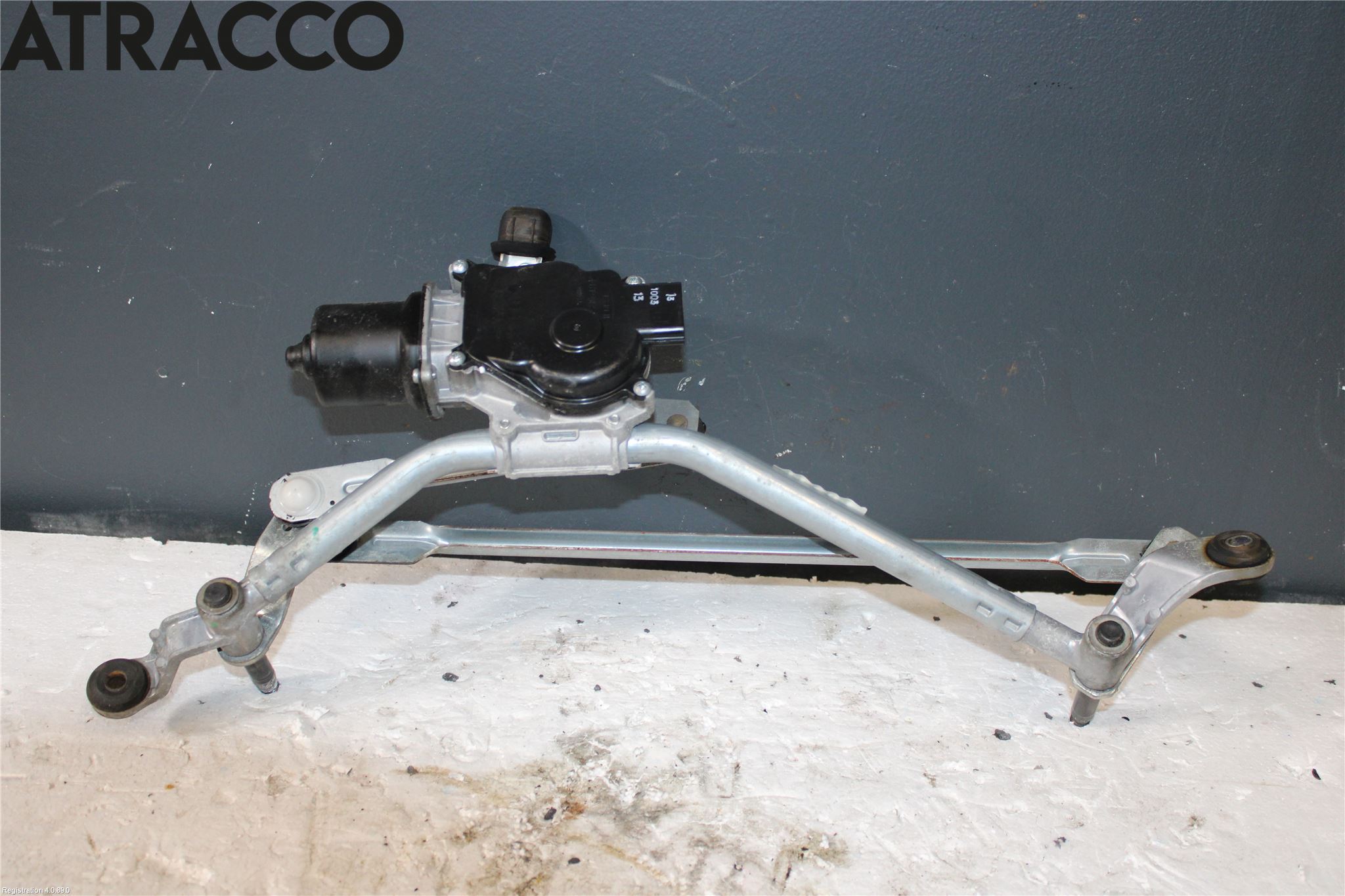 Renault CAPTUR 13-19 Torkarmotor Vindruta