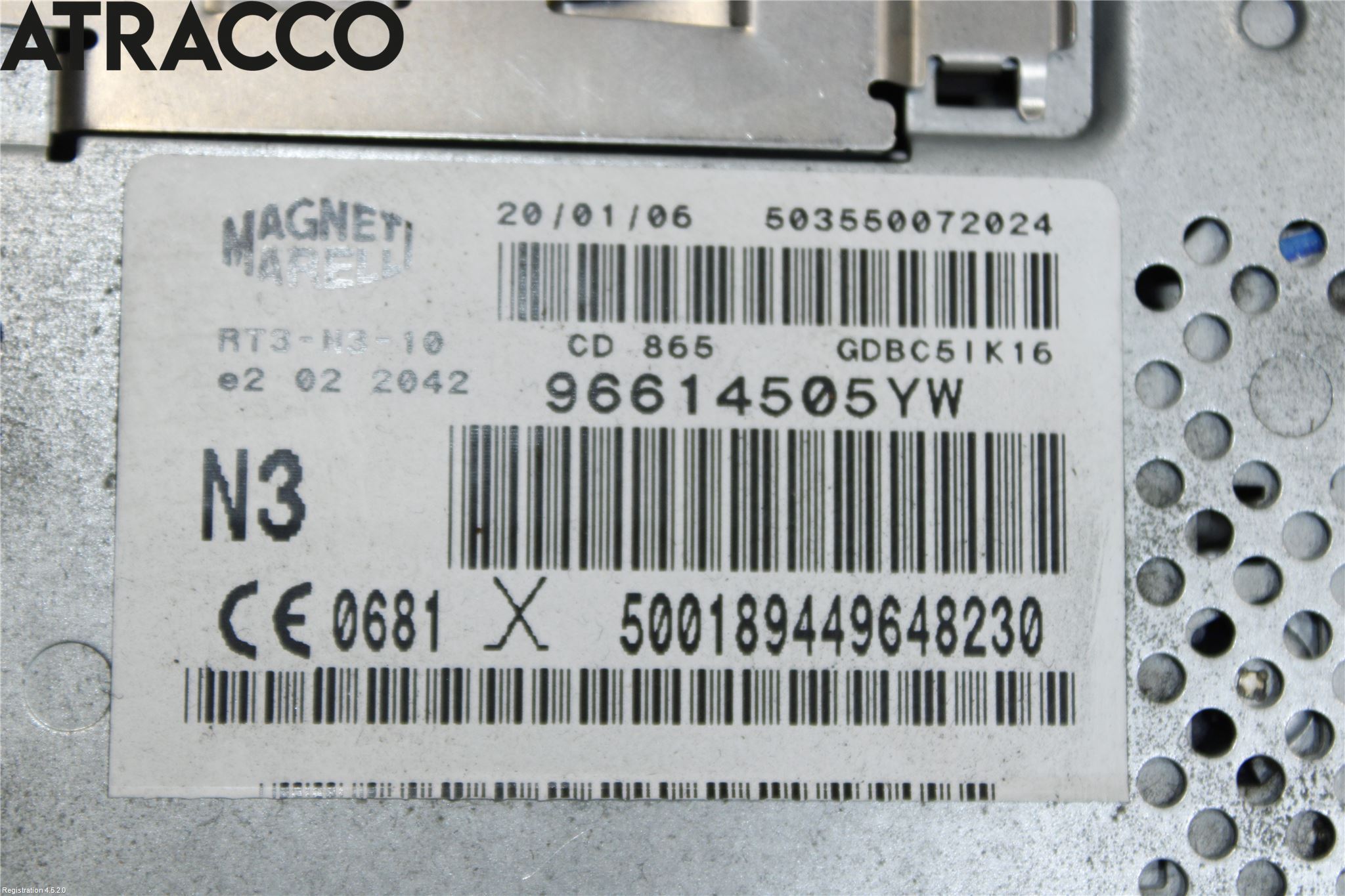 Peugeot 407 Cd Radio - Multimediapanel