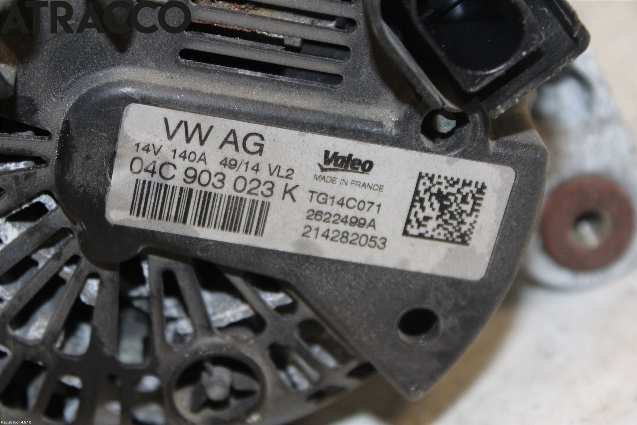 Volkswagen VW GOLF PLUS/CROSS GOLF 04-14 Generator