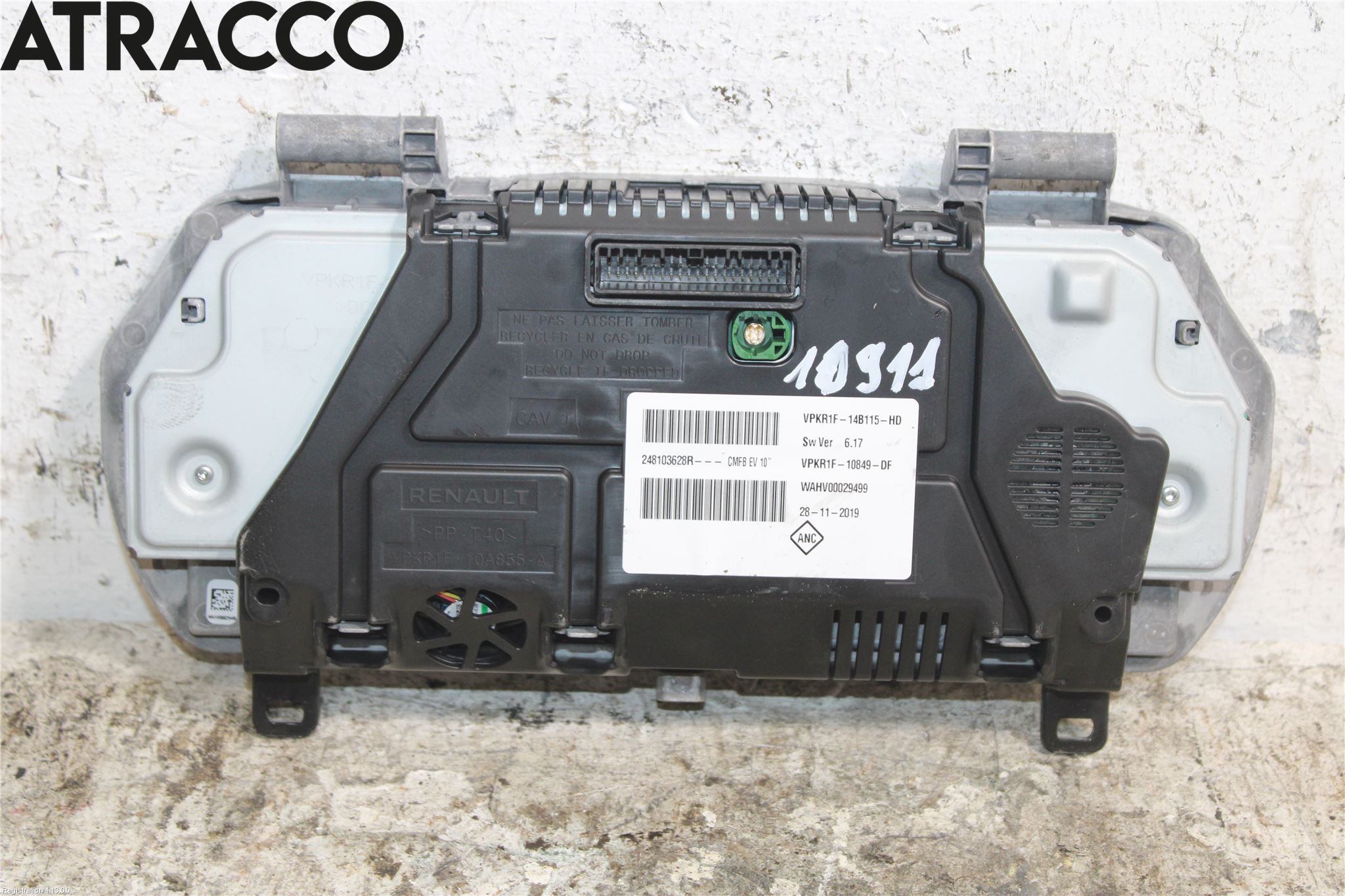 Renault ZOE/E-TECH 13- Instrument Komb