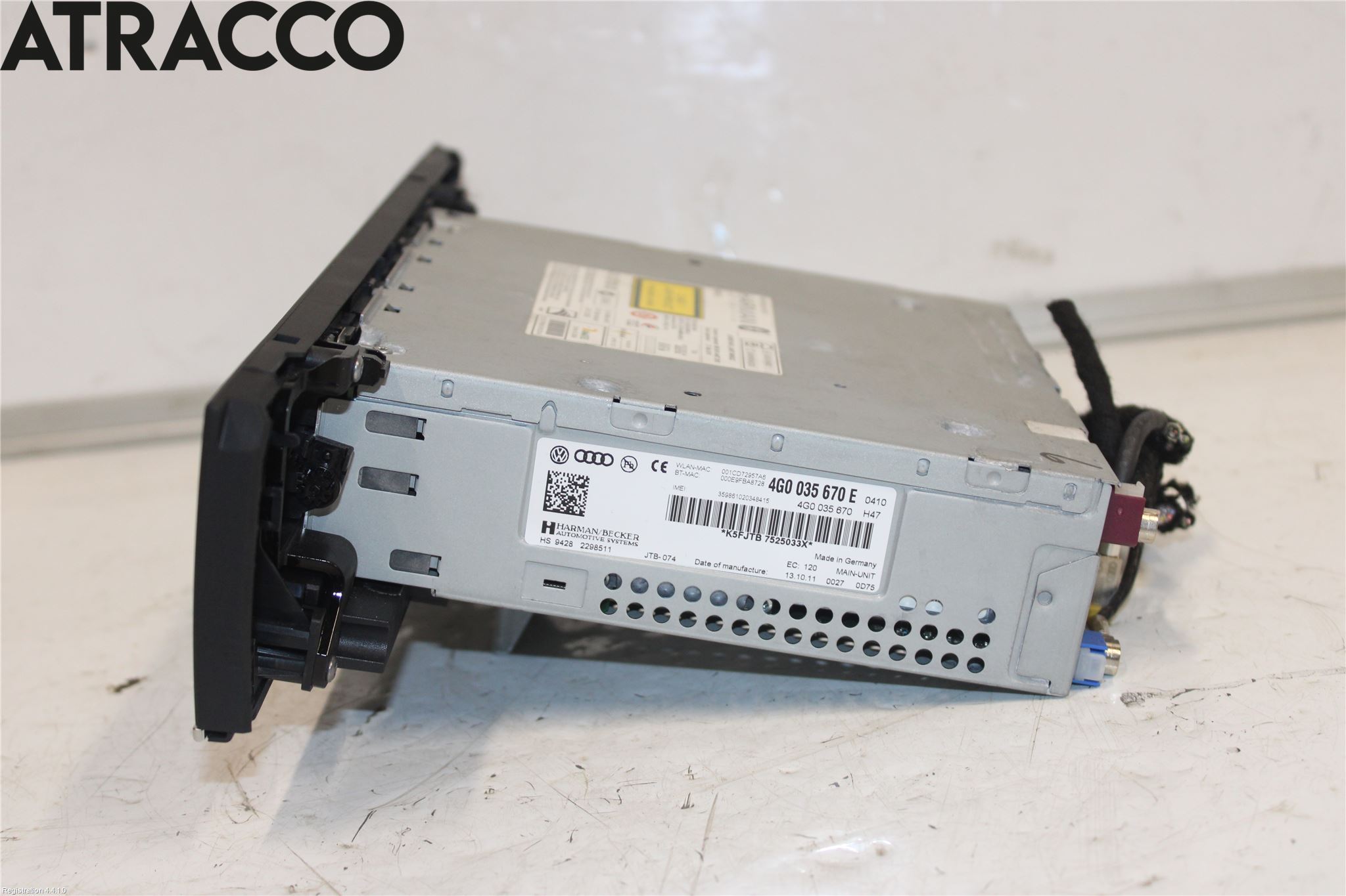 Audi A7/S7 4G 11-17 Radio