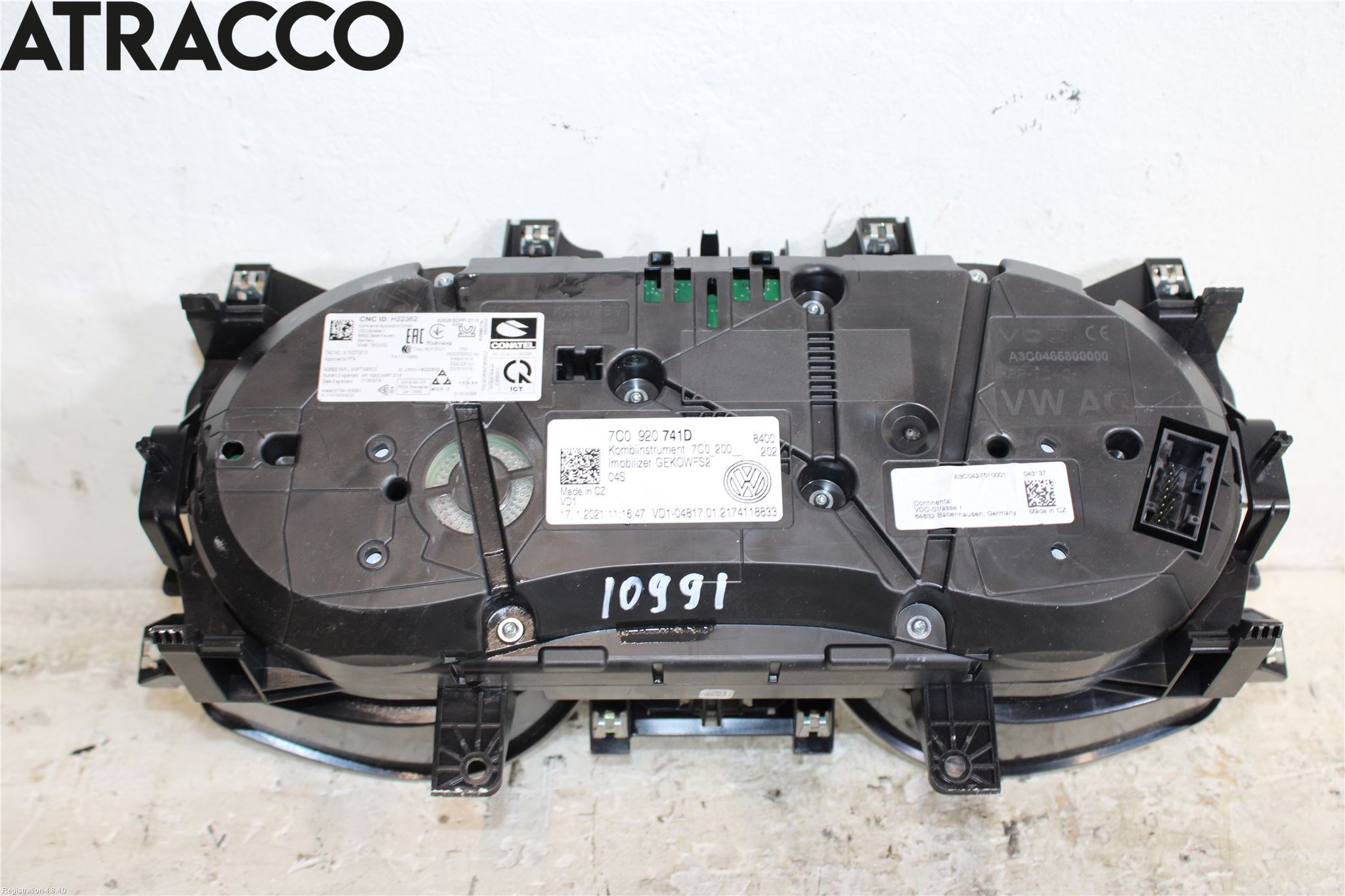 Volkswagen VW CRAFTER II / E-CRAFTER 17- Instrument Komb