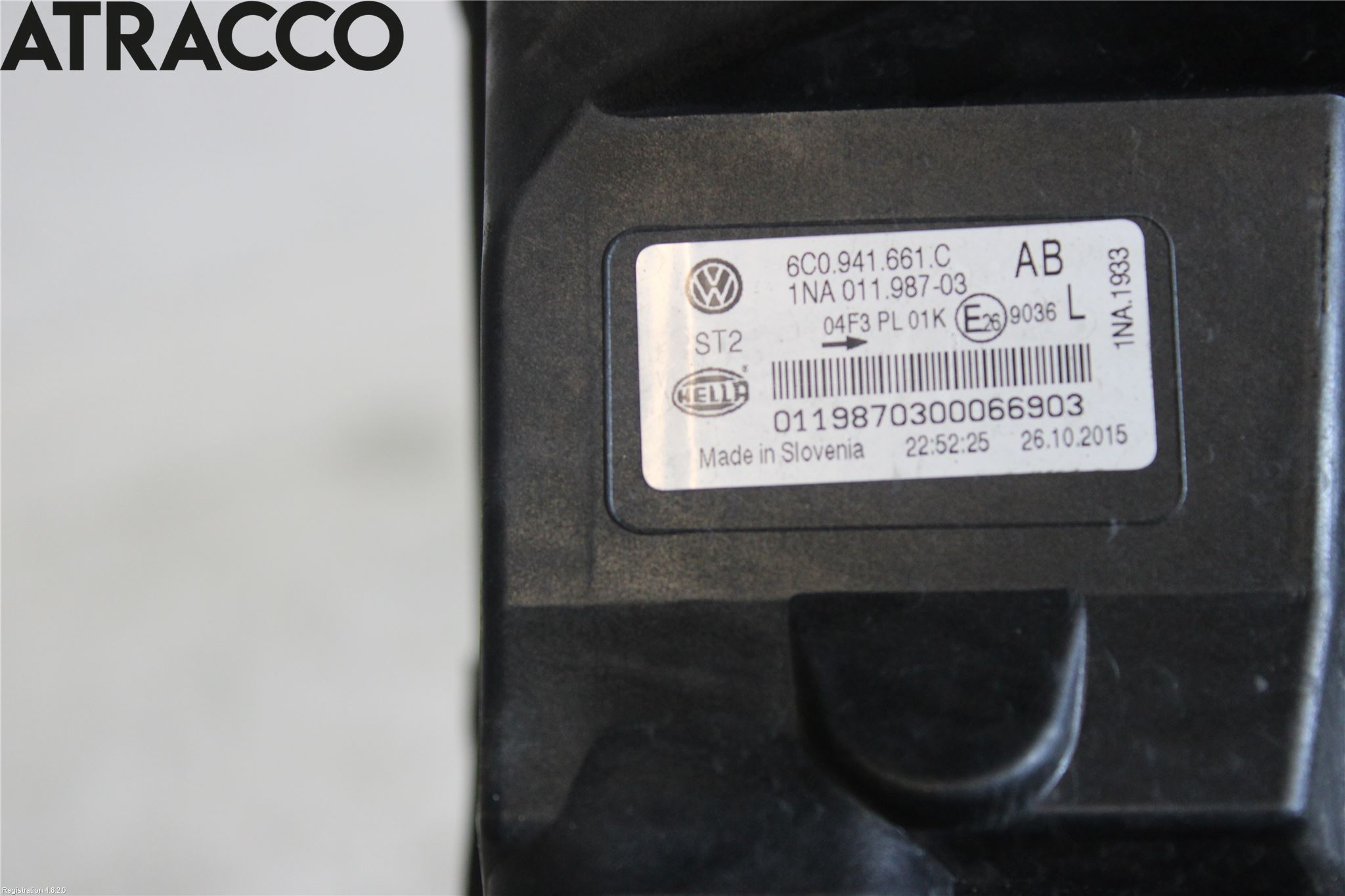 Volkswagen VW POLO 10-17 Dimljus-Varselljus Fram