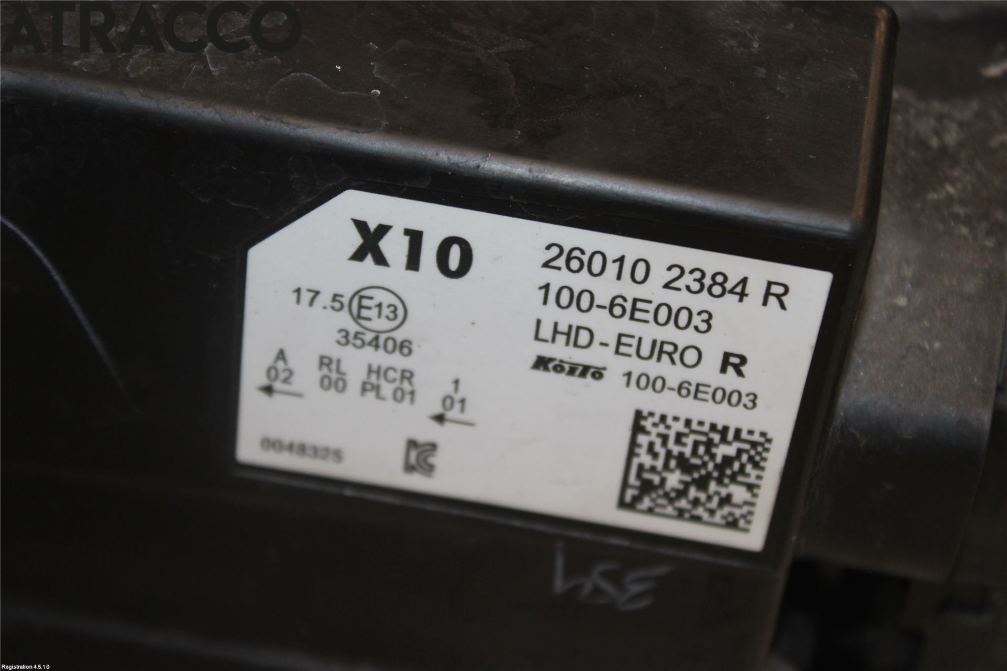 Renault ZOE/E-TECH 13- Strålkastare Höger