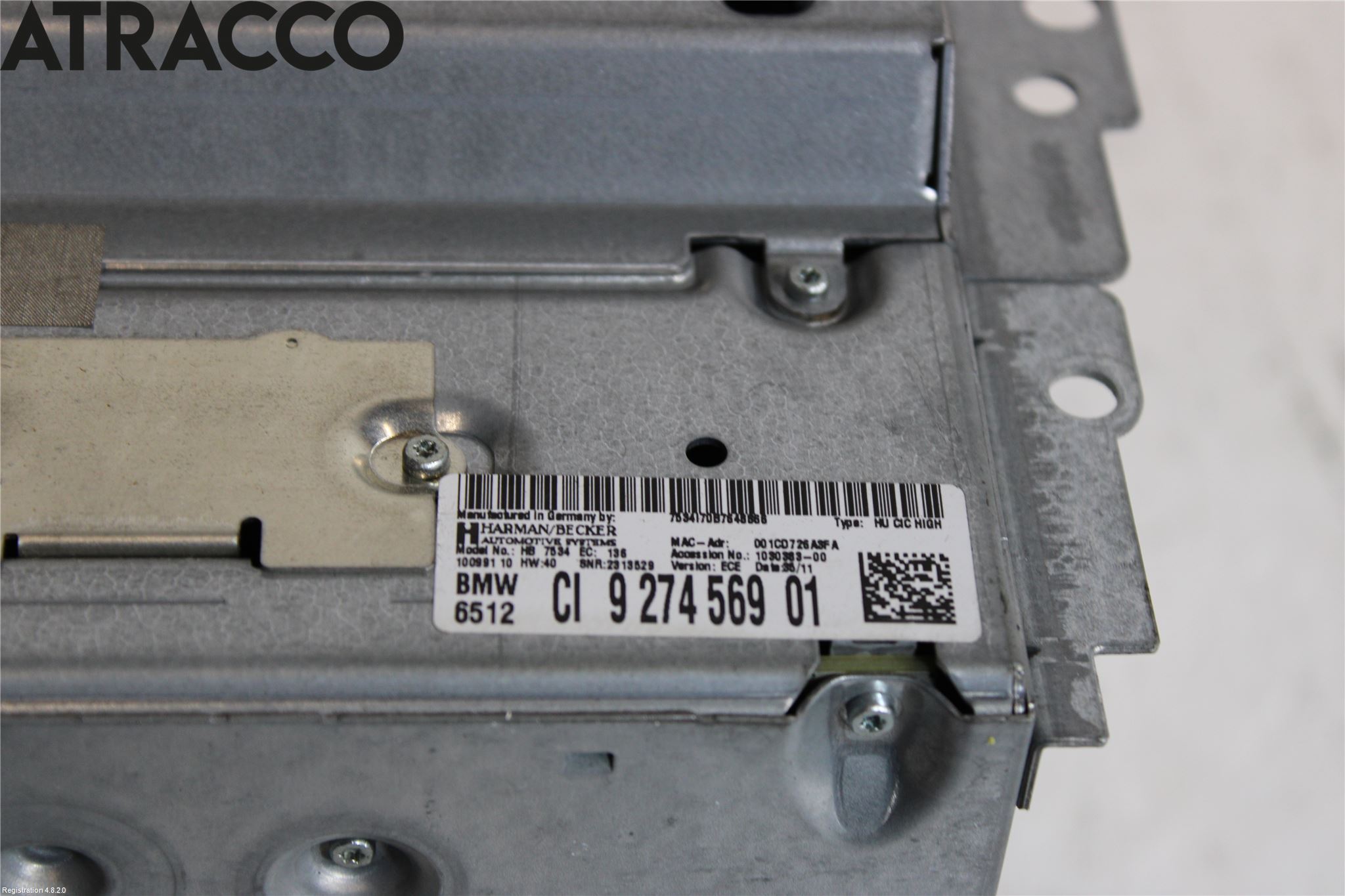 BMW 5 F10/F11/F18 09-17 Radio