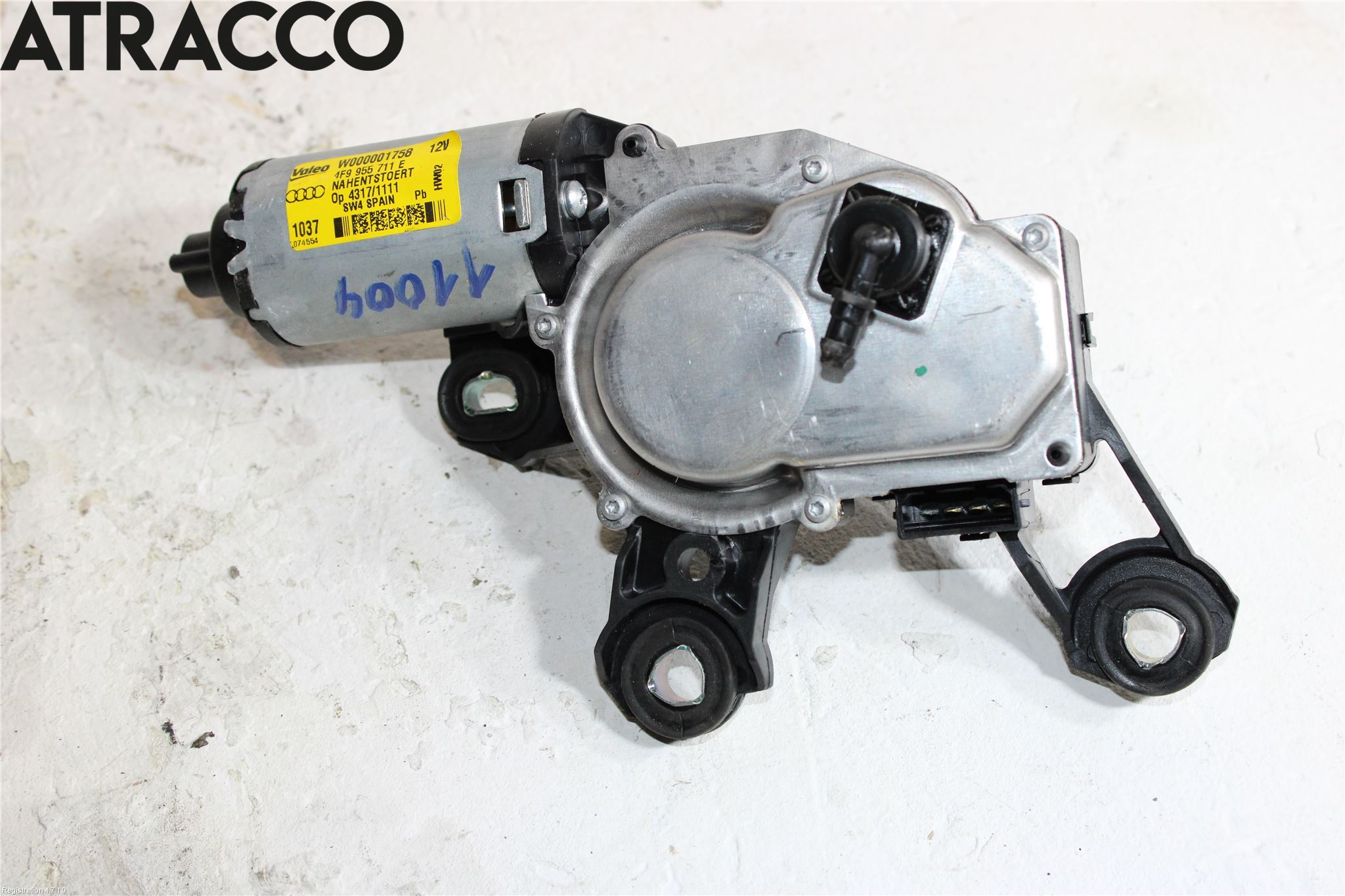 Audi A4/S4 08-11 Torkarmotor Baklucka
