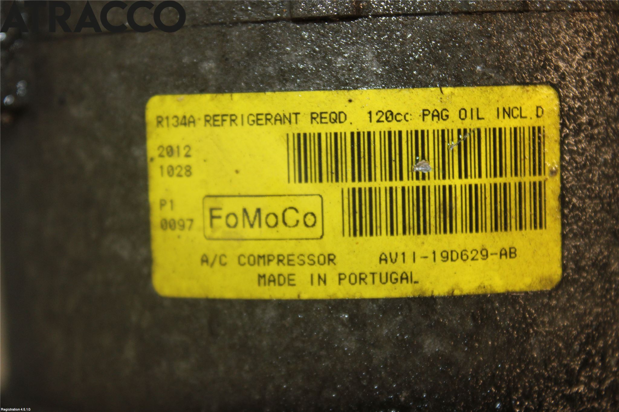 Ford FIESTA 09-12 Ac Kompressor