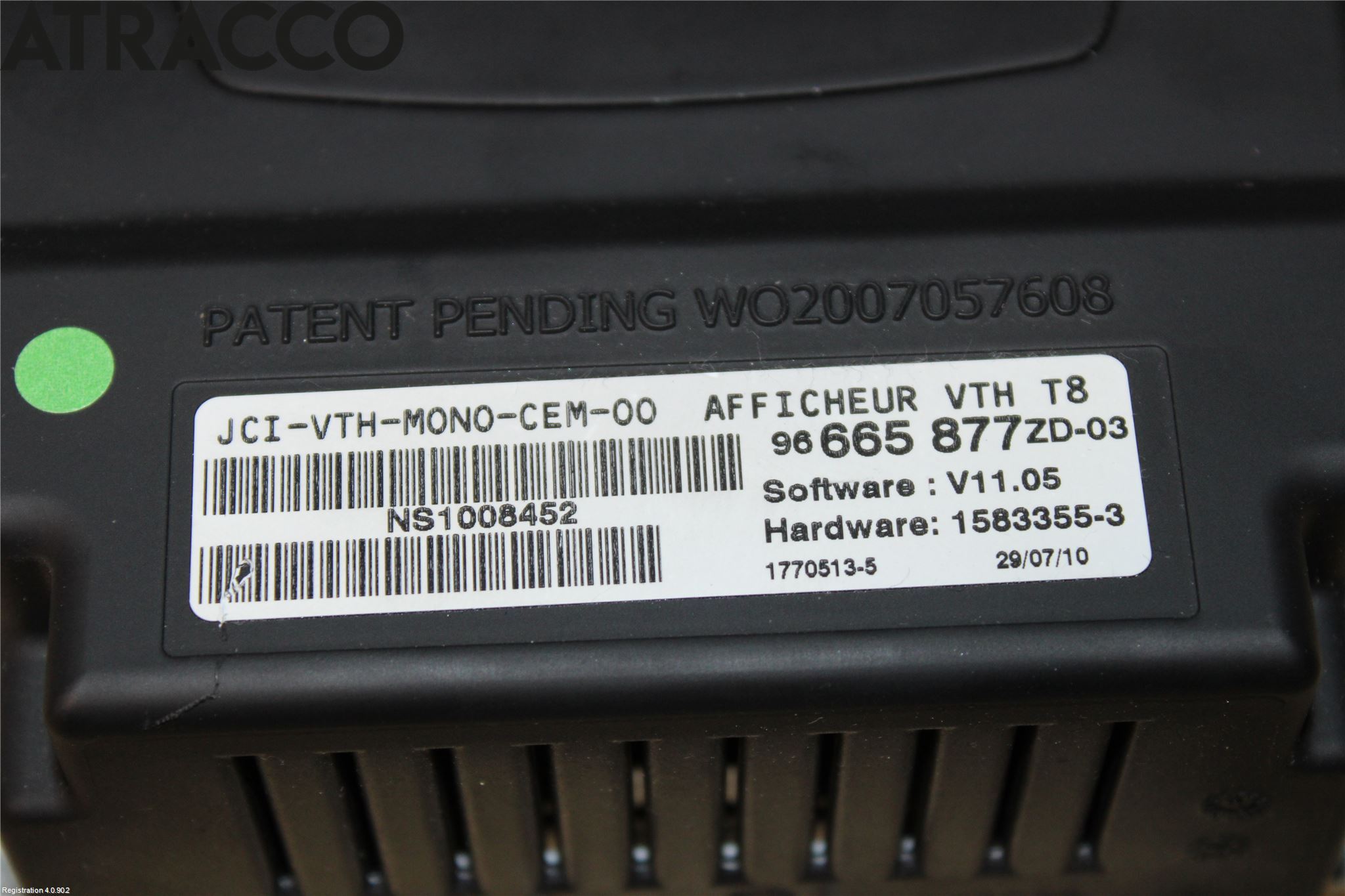 Peugeot 3008 09-16 Instrument Komb