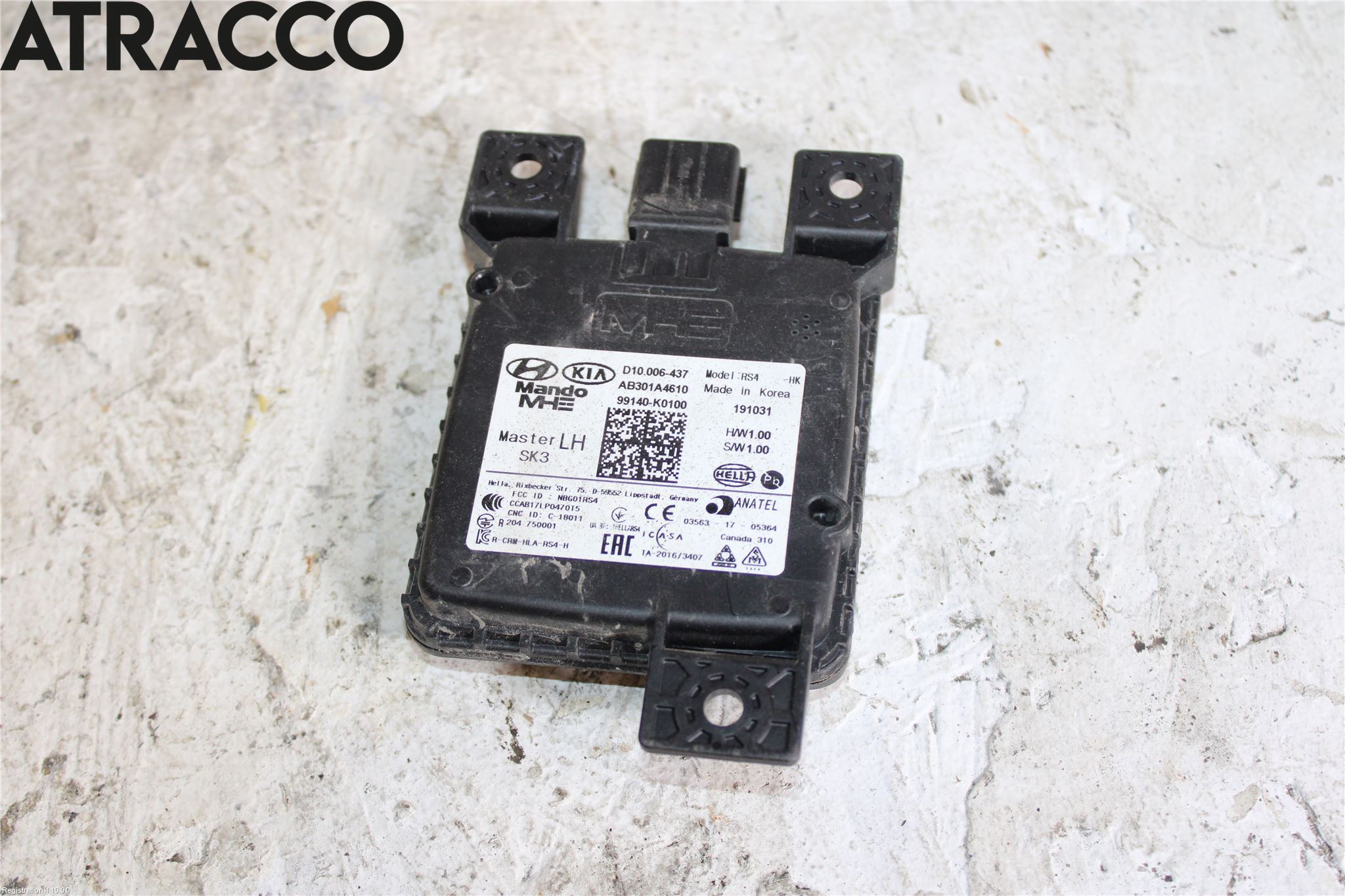 Kia SOUL 09- Sensor Aktivt Kollisionsskydd
