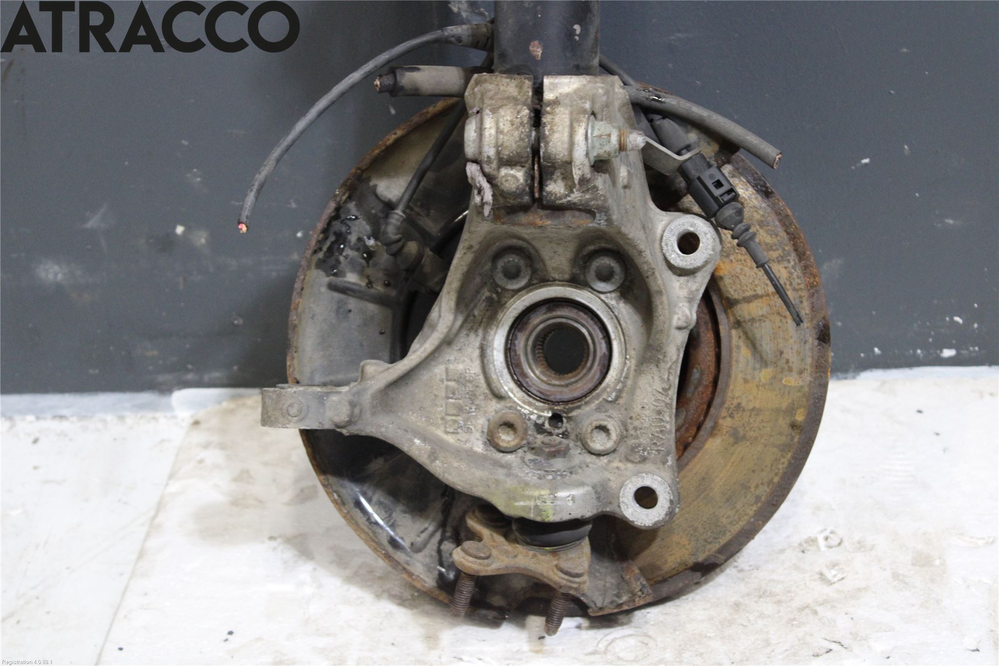 Volkswagen VW PASSAT 11-14 Fjäderben Fram Vänster