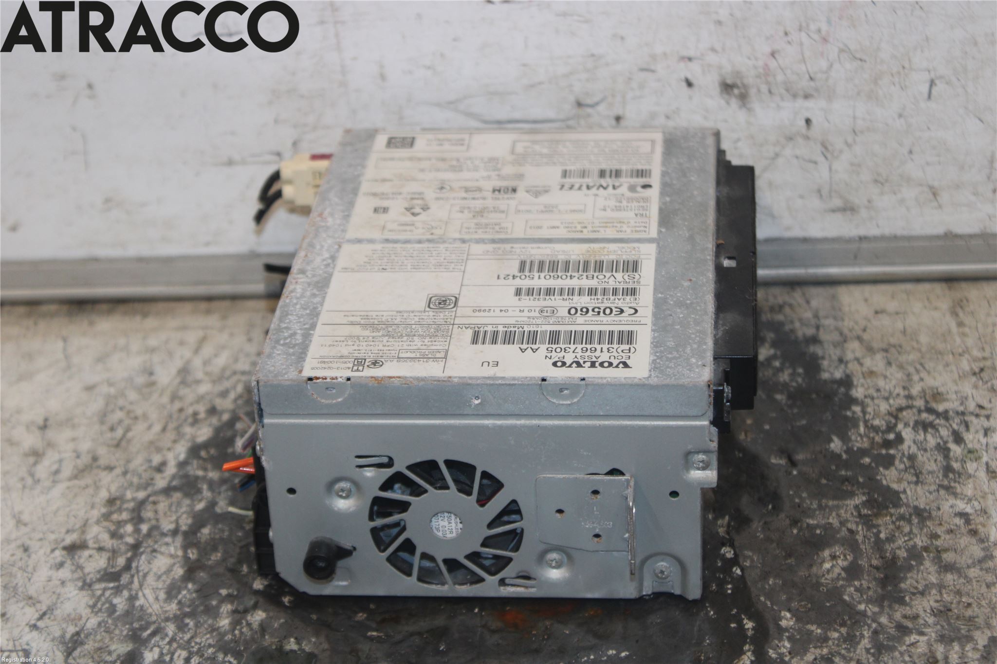 Volvo V40 12-19 Cd Radio - Multimediapanel