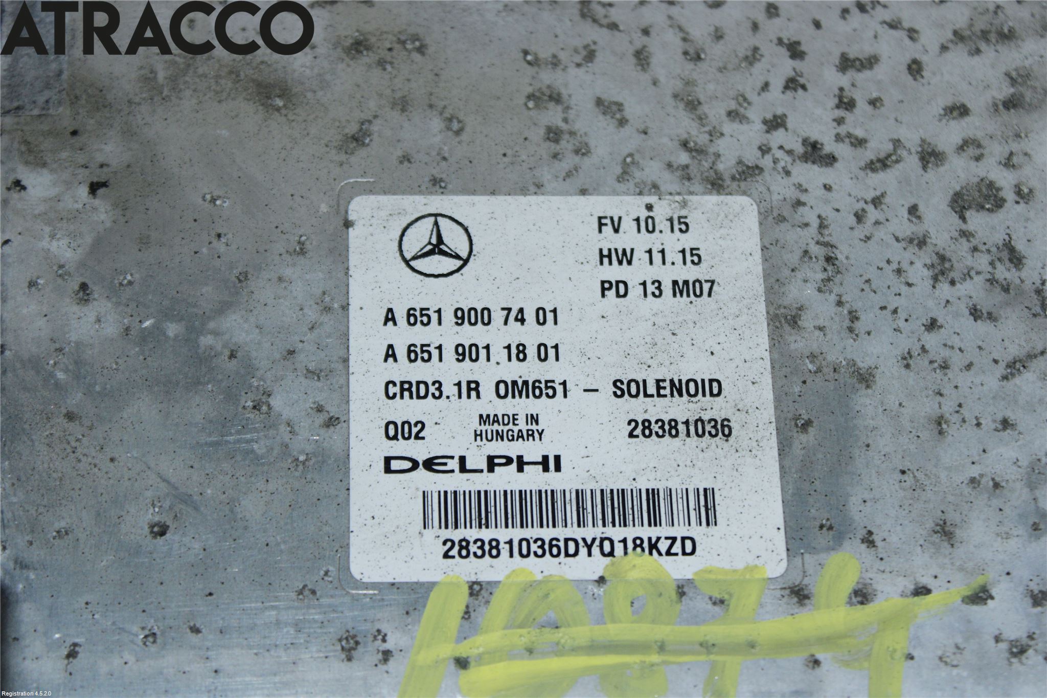 Mercedes-Benz MB GLK-KLASS (X204) 08-16 Styrenhet Insprut Bensin