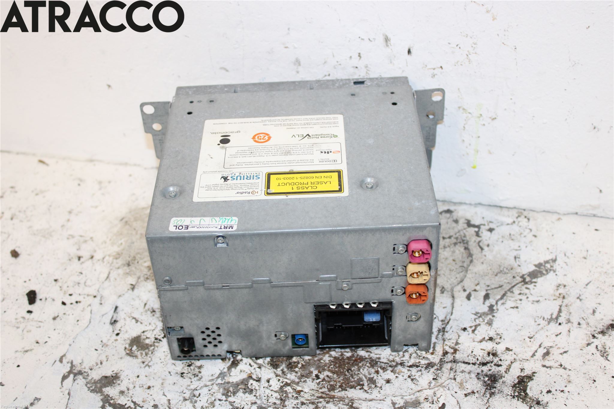 BMW 5 F10/F11/F18 09-17 Cd Radio - Multimediapanel