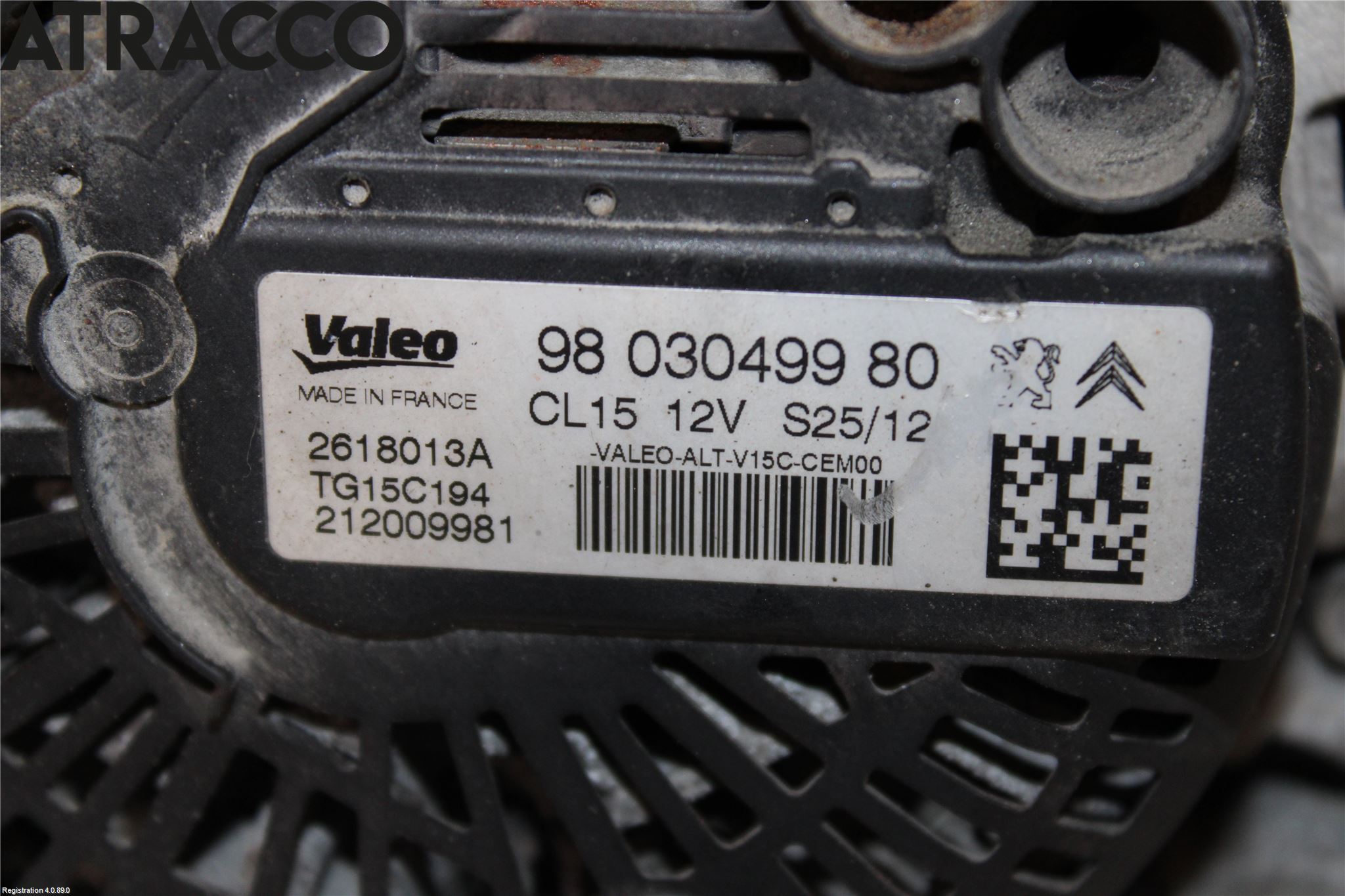 Peugeot 4008 Generator