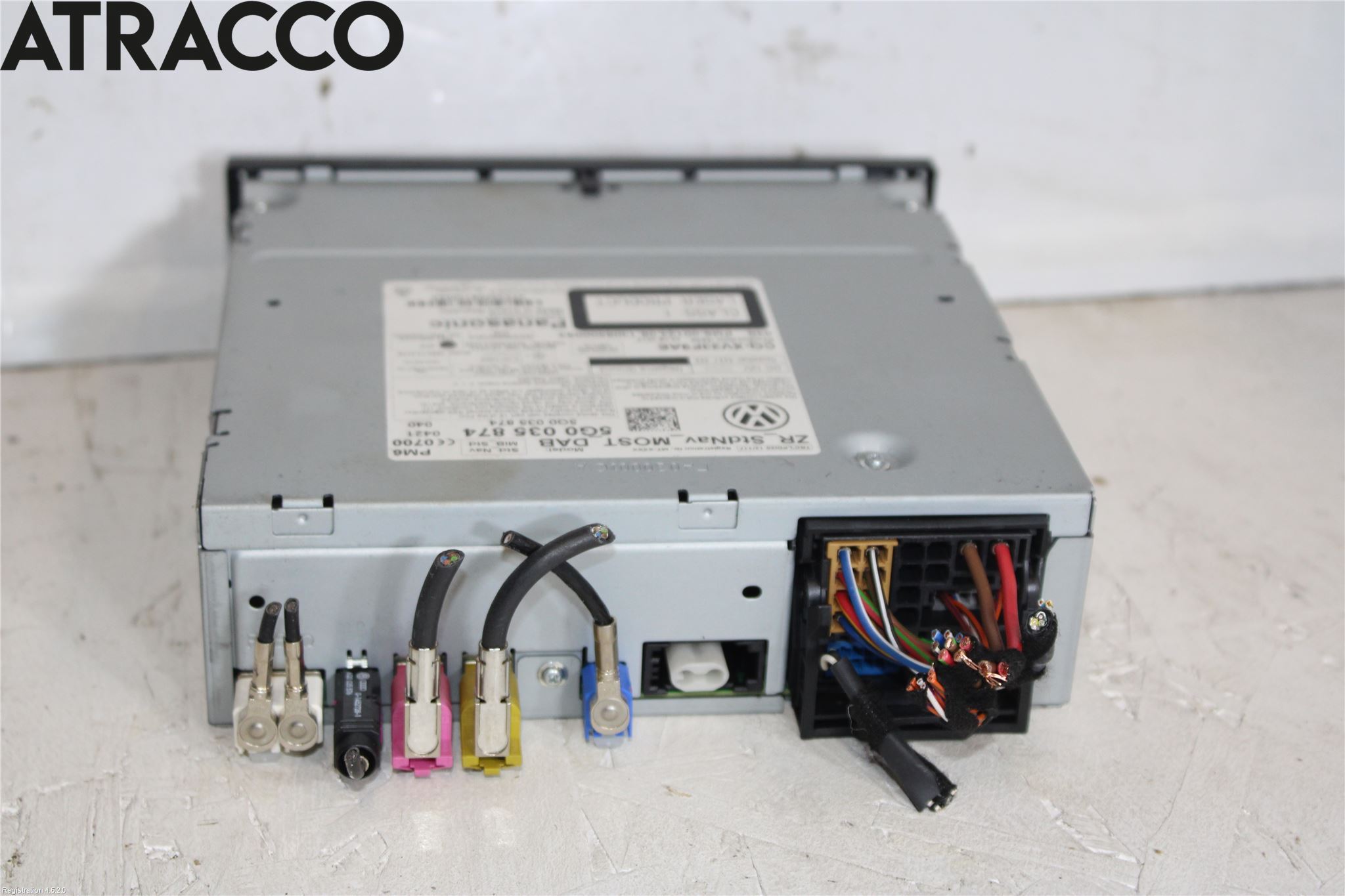 Volkswagen VW GOLF / E-GOLF VII 13-20 Cd Radio - Multimediapanel