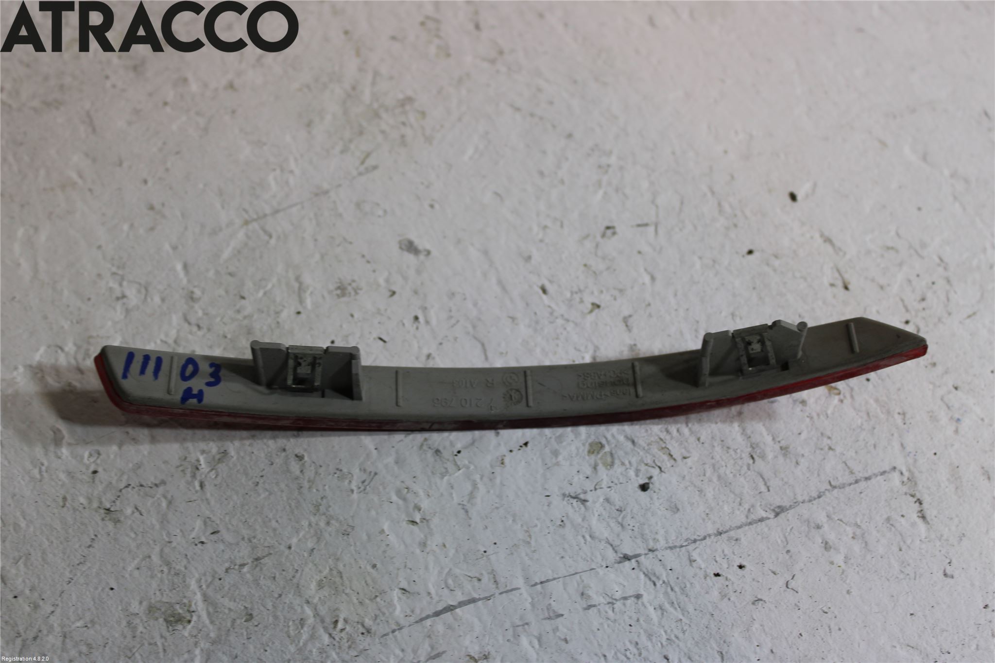 BMW 5 F10/F11/F18 09-17 Dimljus/Reflex Bak
