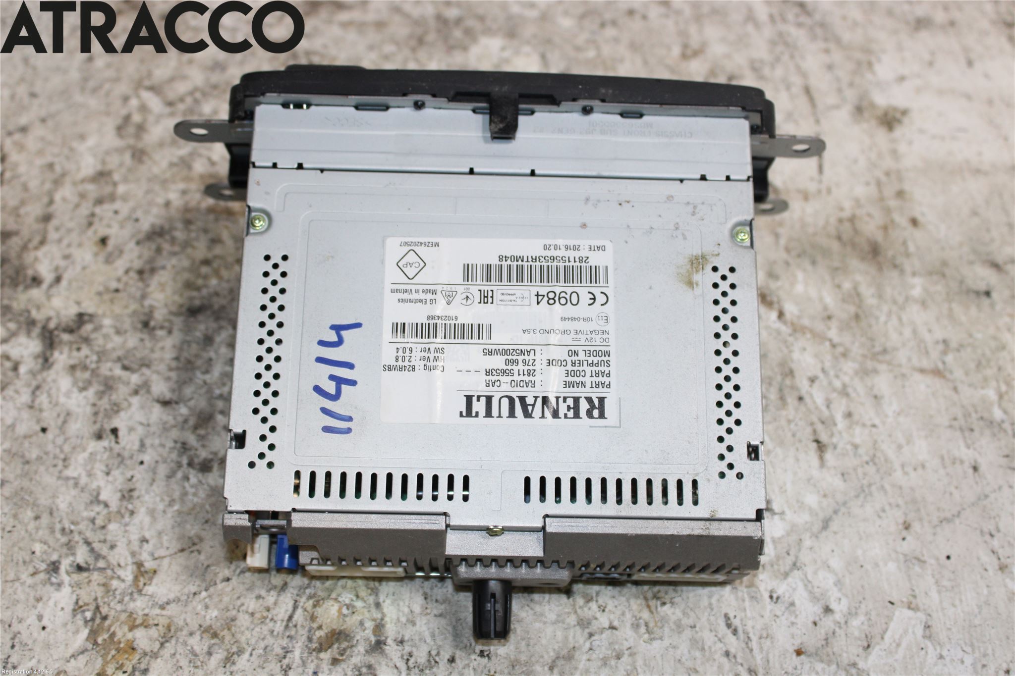 Renault CAPTUR 13-19 Radio