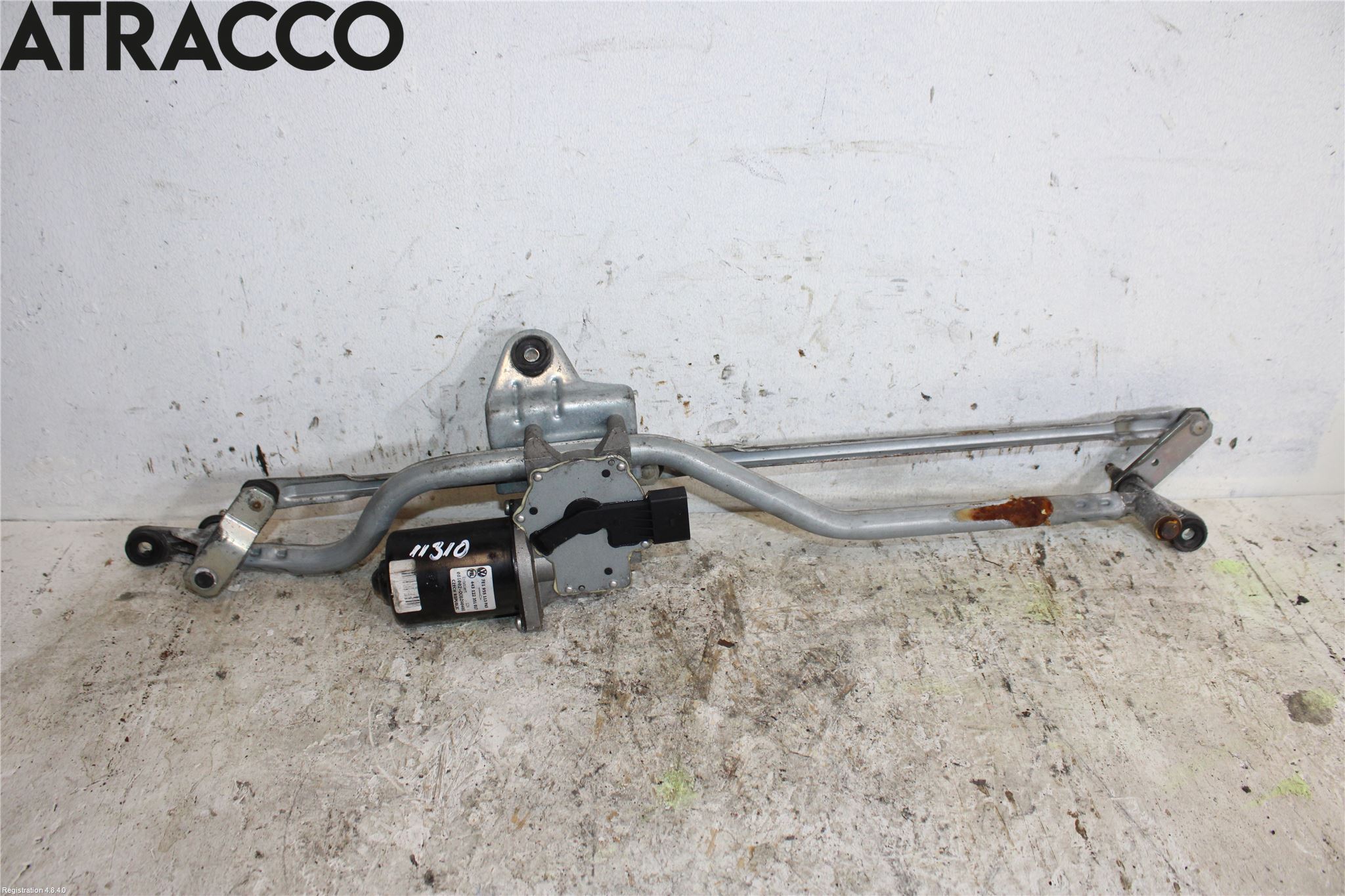 Volkswagen VW TRANSP/CARAVELLE (T5) 04-15 Torkarmotor Vindruta