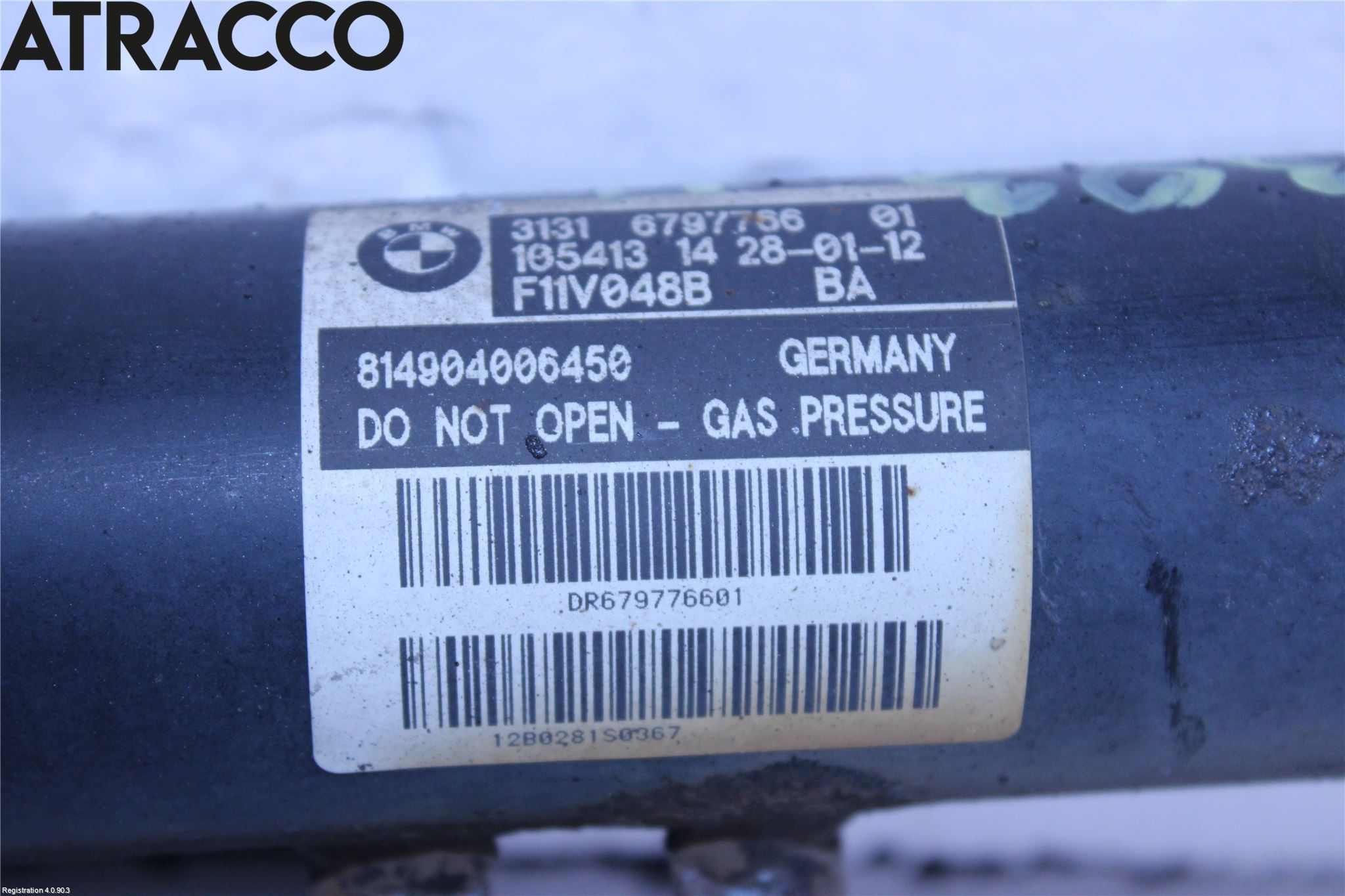 BMW 5 F10/F11/F18 09-17 Fjäderben Fram Höger