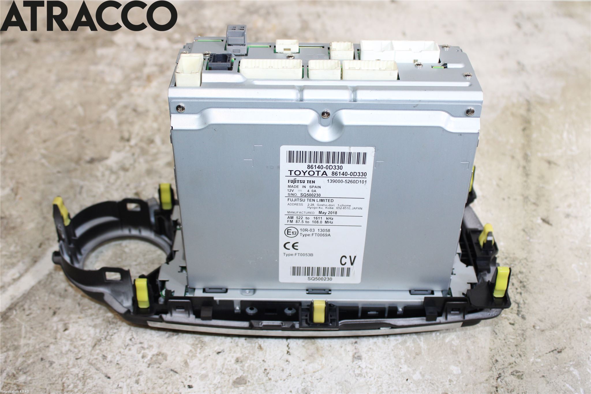 Toyota YARIS XP130 15-20 Radio