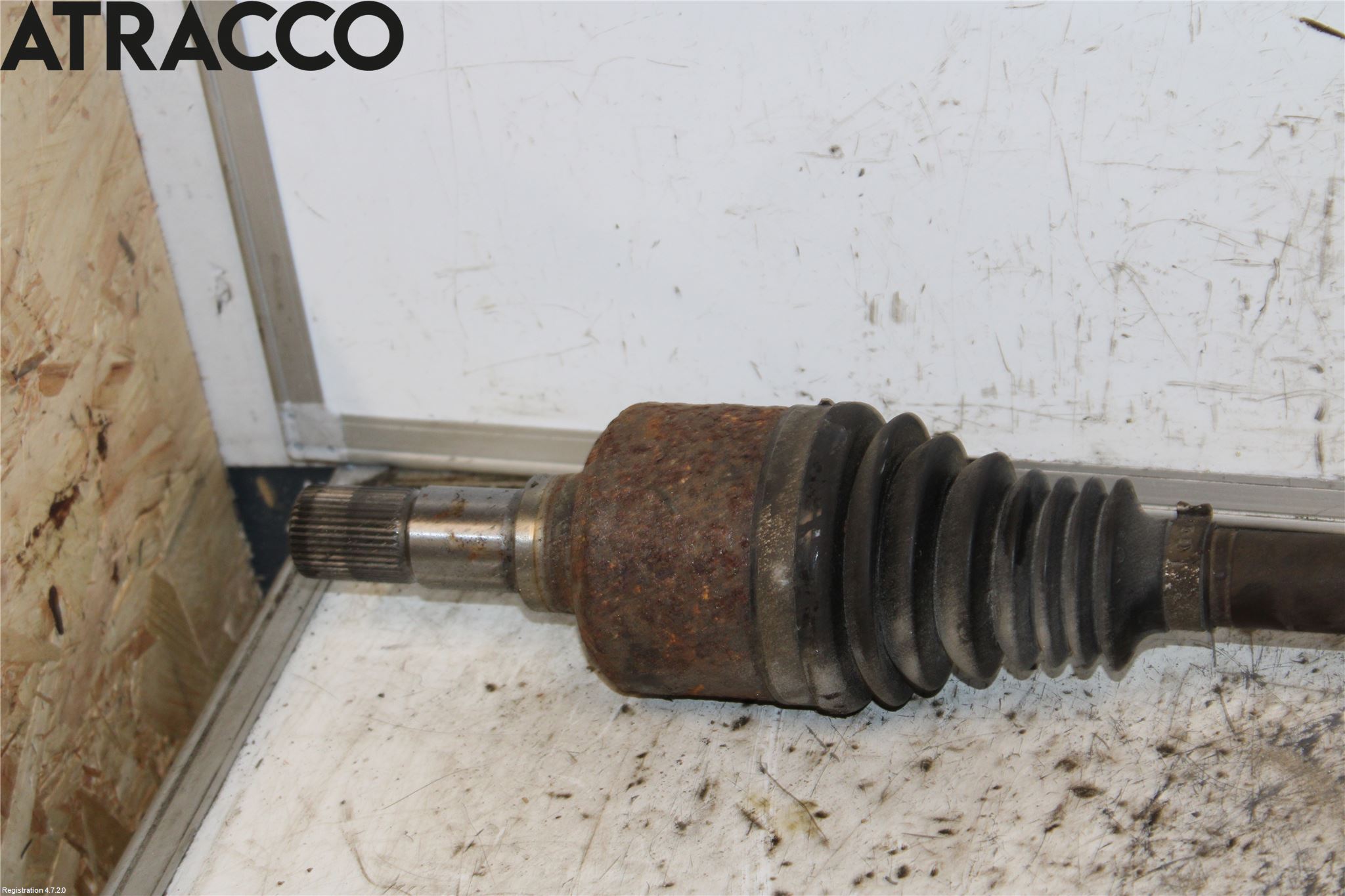 Citroen JUMPY 07-16 Drivaxel Bak Höger