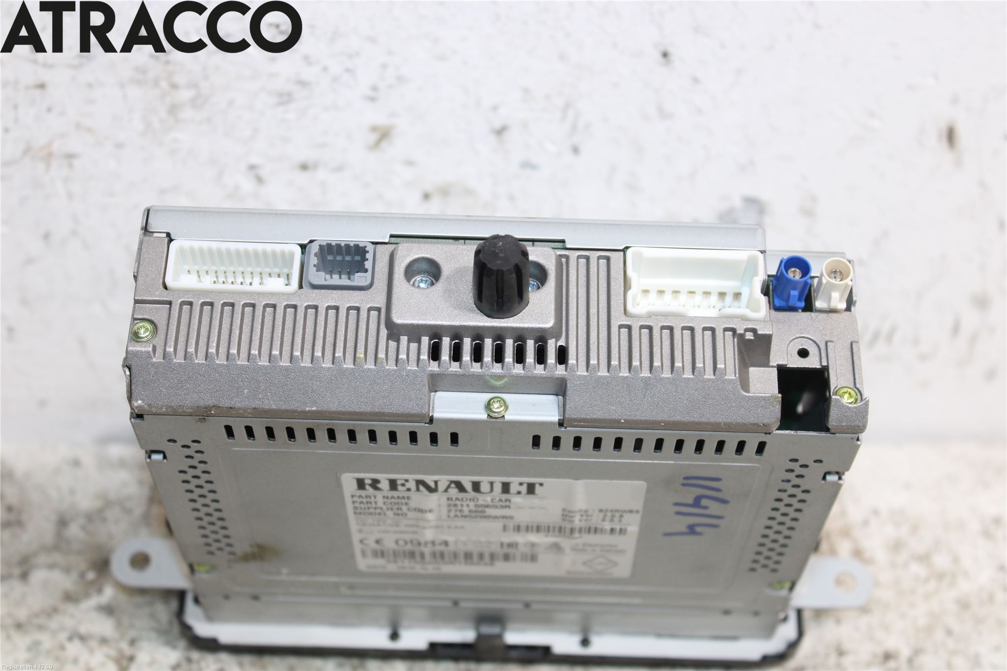 Renault CAPTUR 13-19 Radio