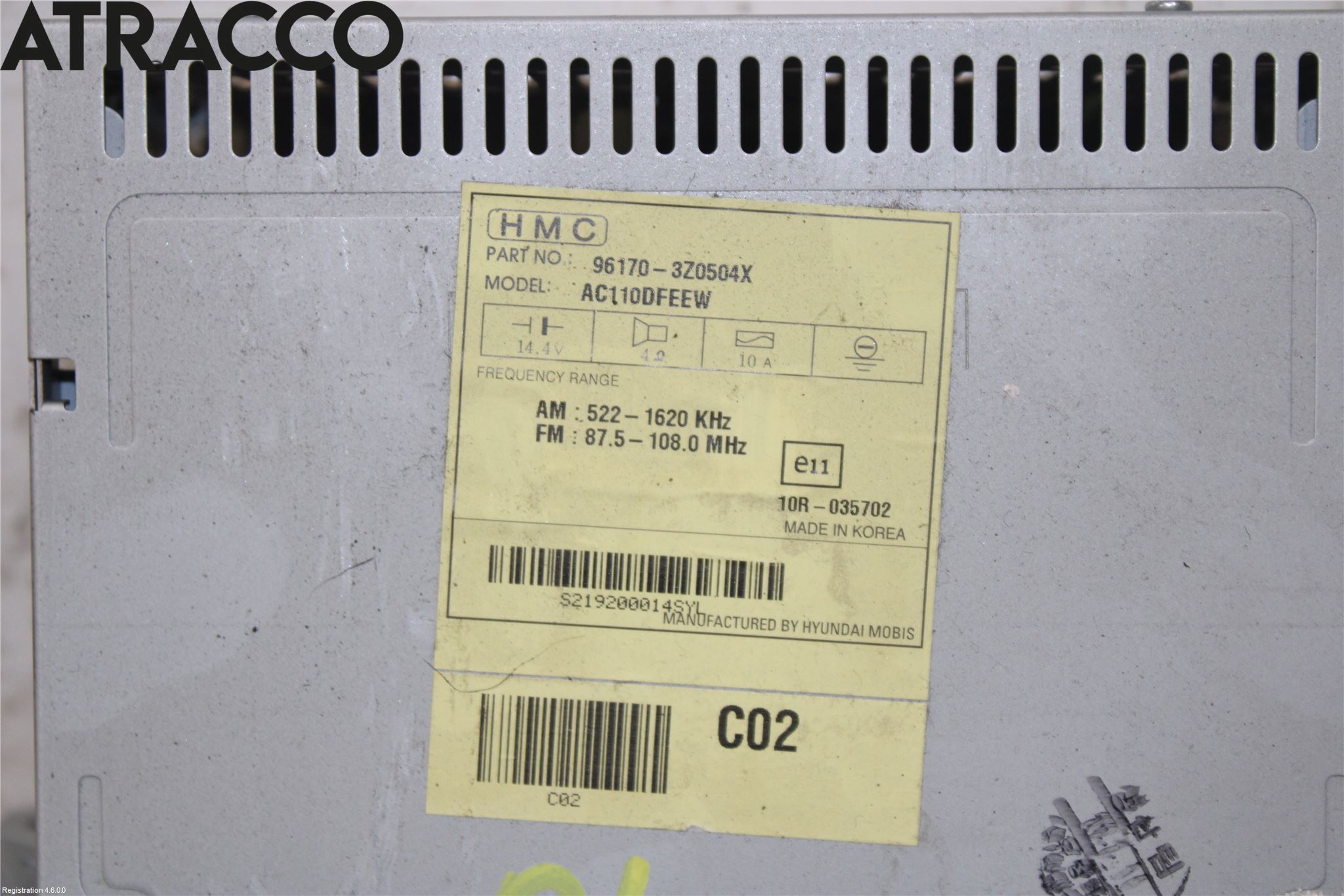 Hyundai i40 08-15 Cd Radio - Multimediapanel