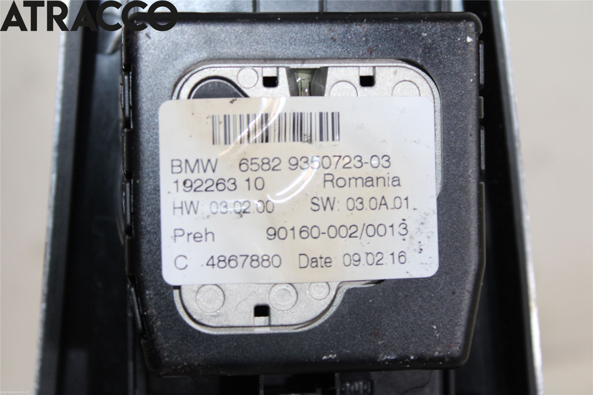 BMW 3 F30/F31/F80 12-19 Strömställare Multifunktion