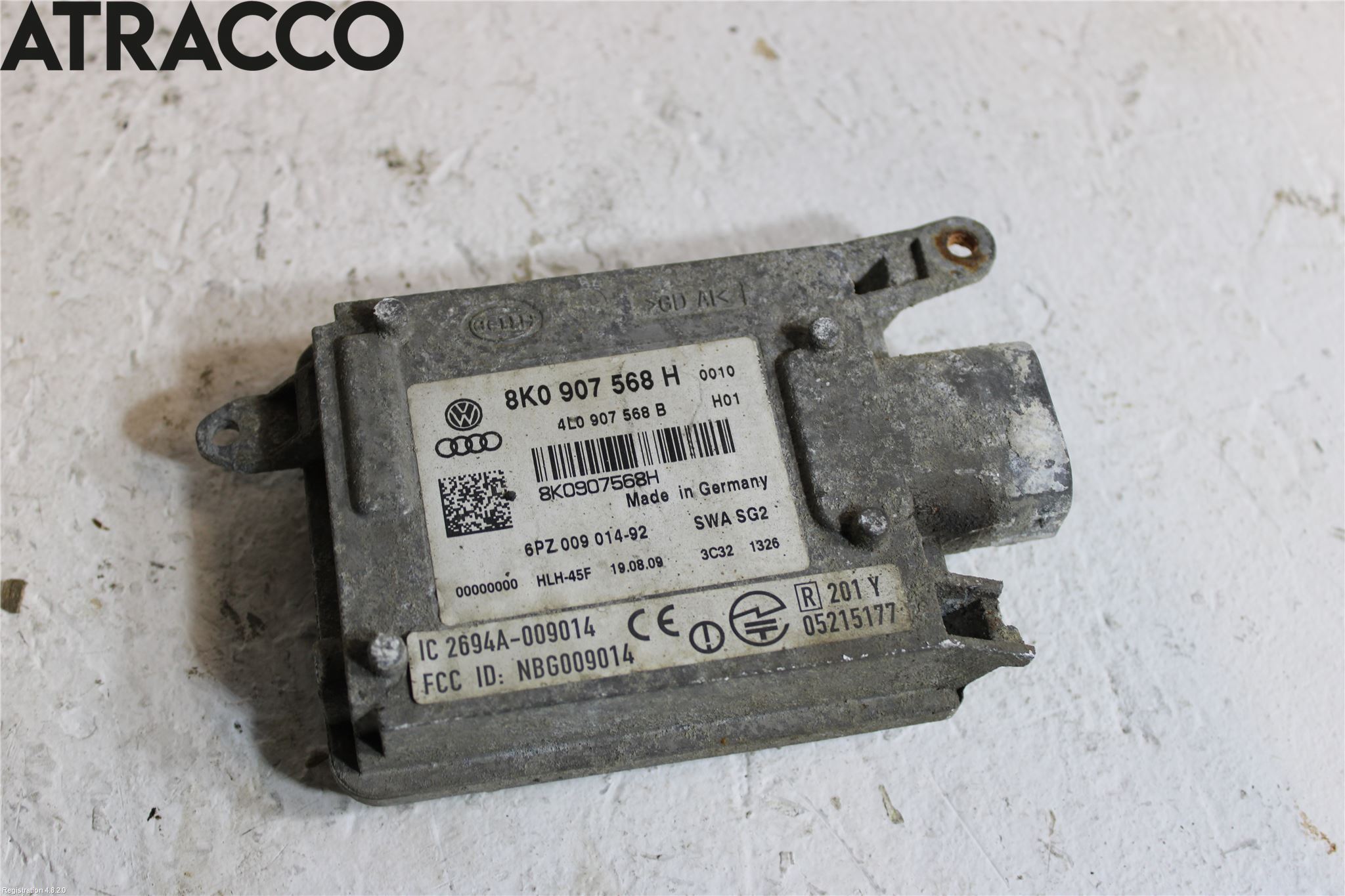 Audi A4/S4 08-11 Sensor Aktivt Kollisionsskydd
