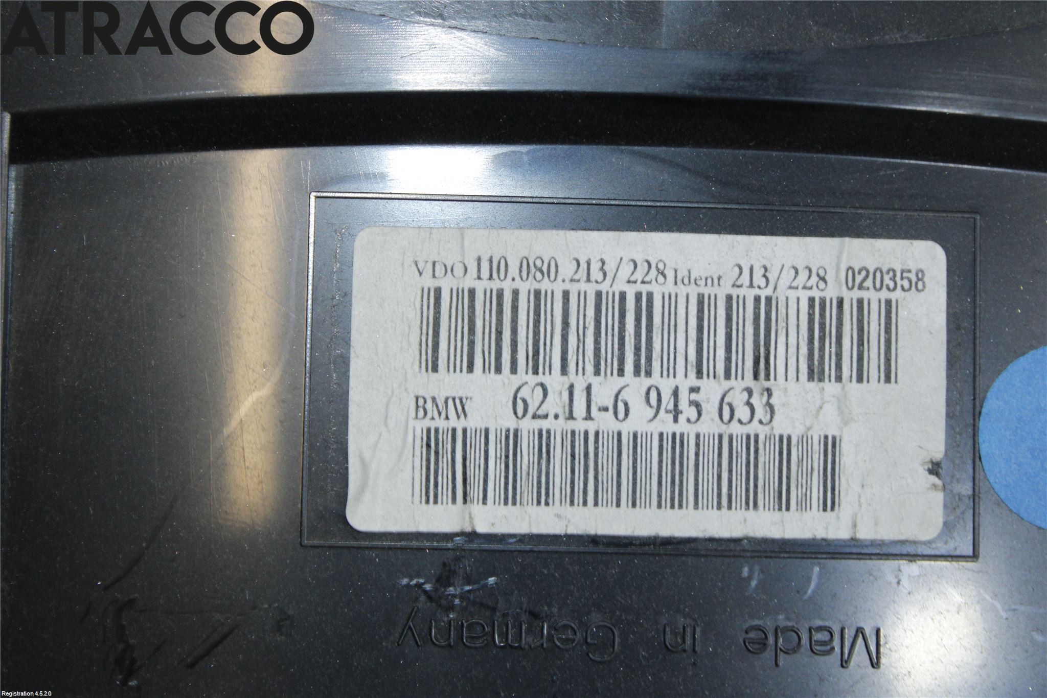 BMW 5 E60/61 Sed/Tou 02-10 Instrument Komb