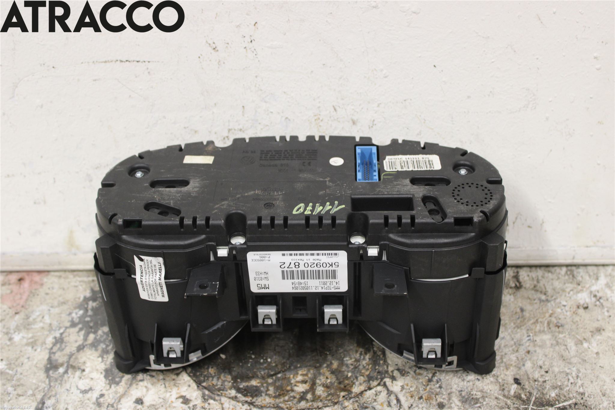 Volkswagen VW GOLF VI 09-13 Instrument Komb