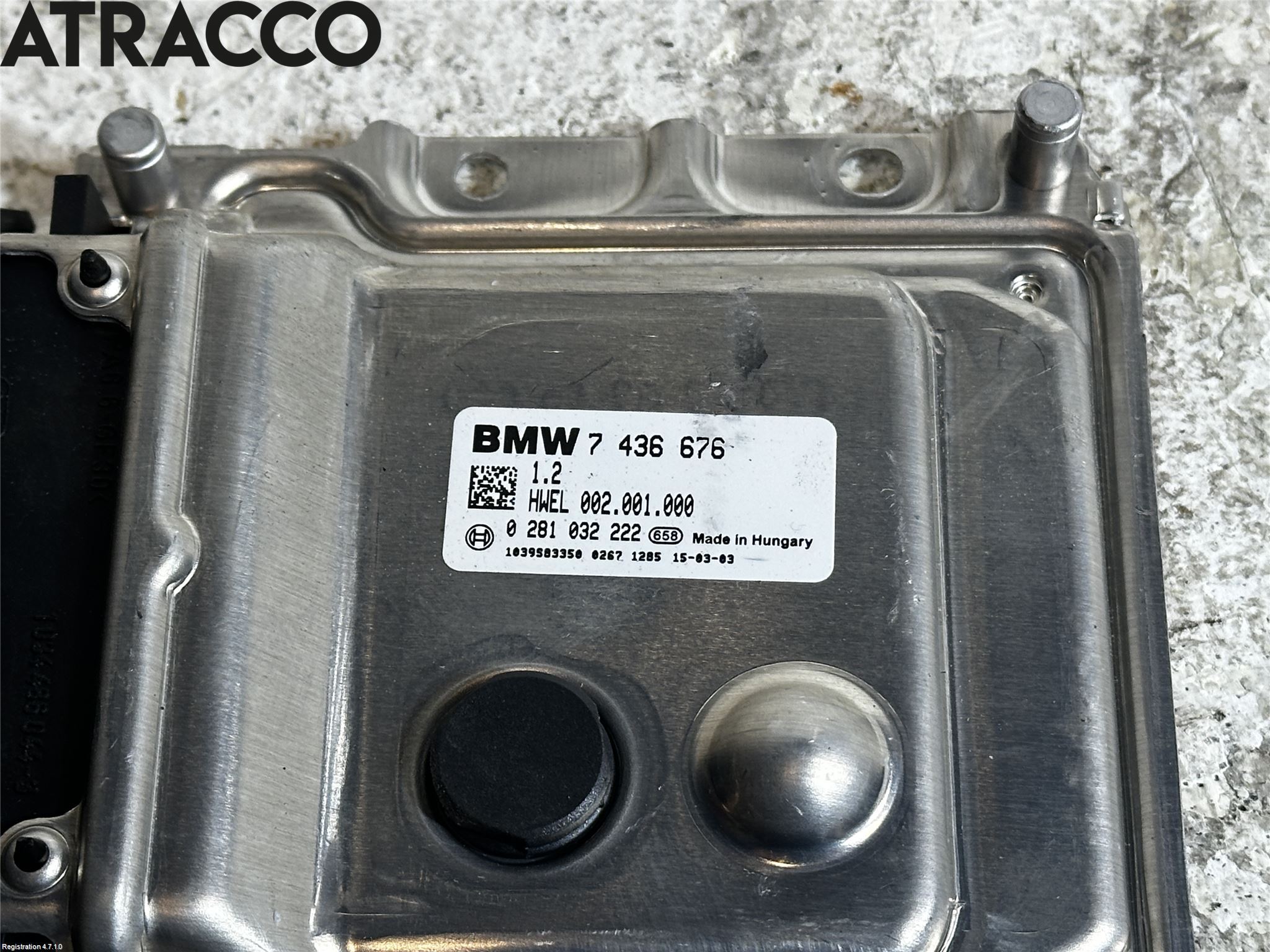 BMW 5 F10/F11/F18 09-17 Styrenhet Växellåda