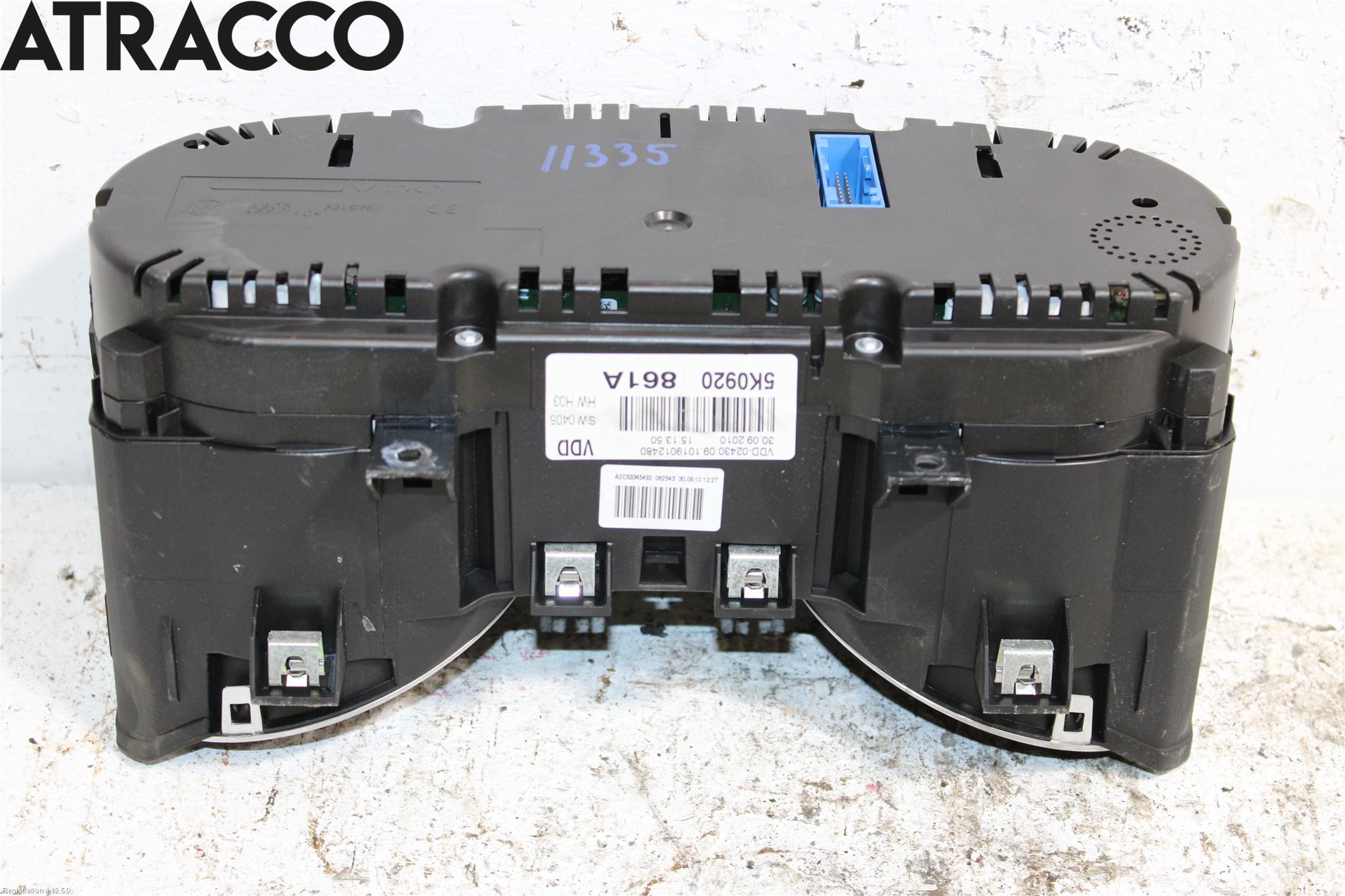 Volkswagen VW GOLF VI 09-13 Instrument Komb