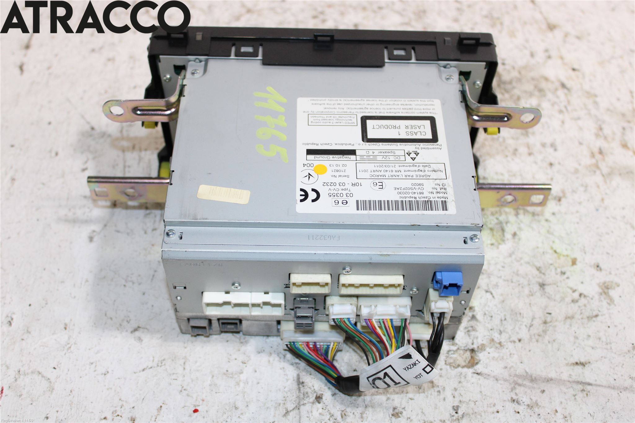Toyota AURIS 13-19 Cd Radio - Multimediapanel