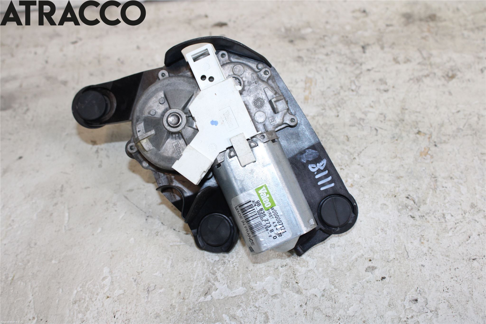 Citroen DS3 Torkarmotor Baklucka