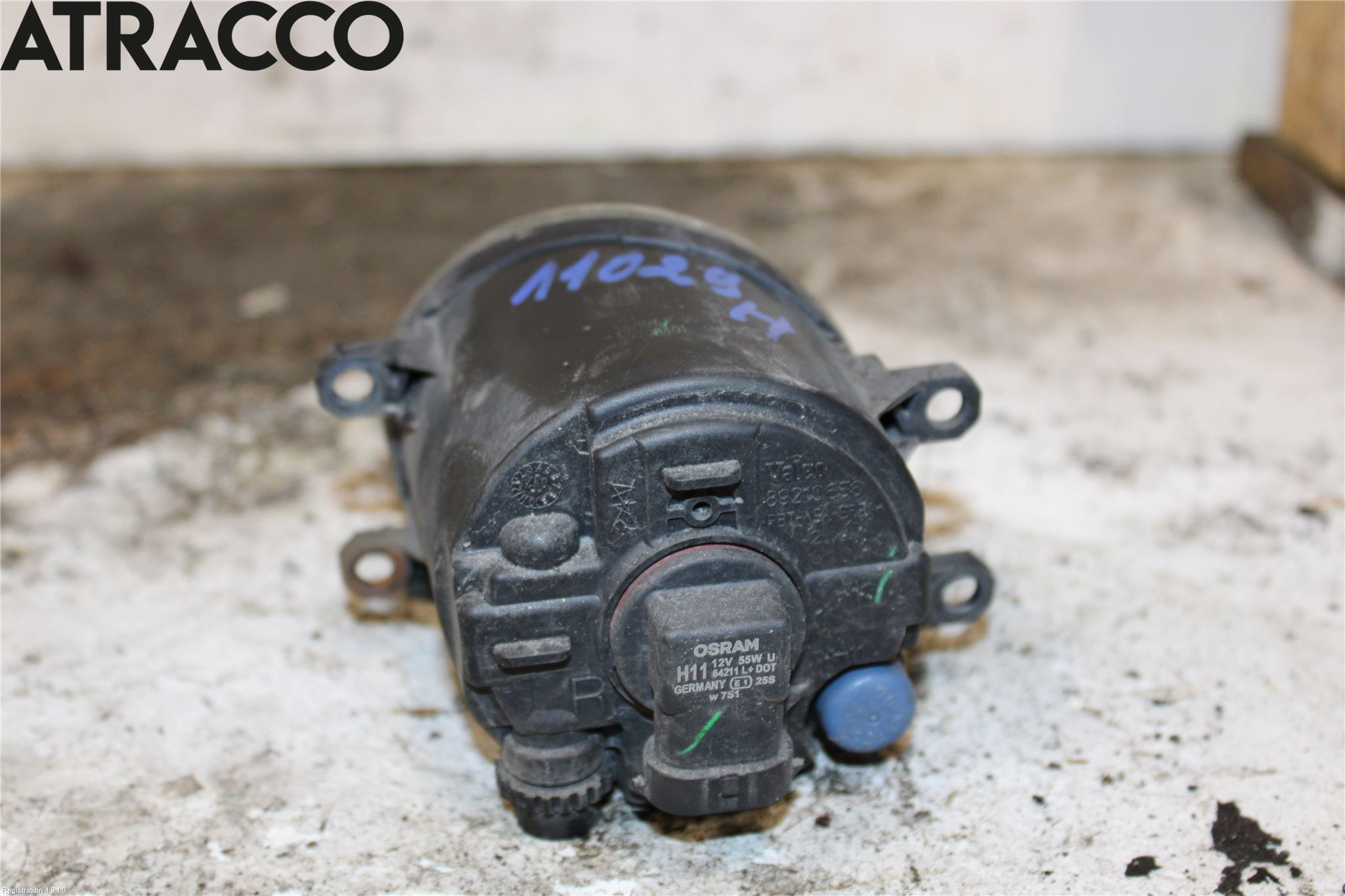 Toyota AURIS 07-09 Dimljus-Varselljus Fram