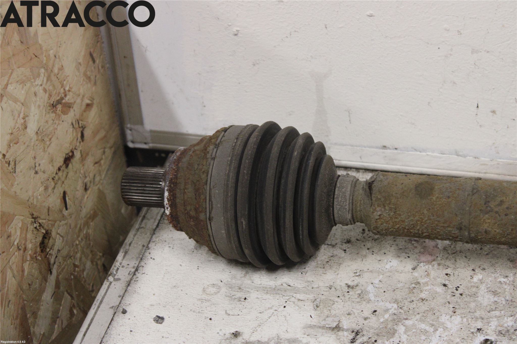 Volkswagen VW GOLF VI 09-13 Drivaxel Fram Vänster