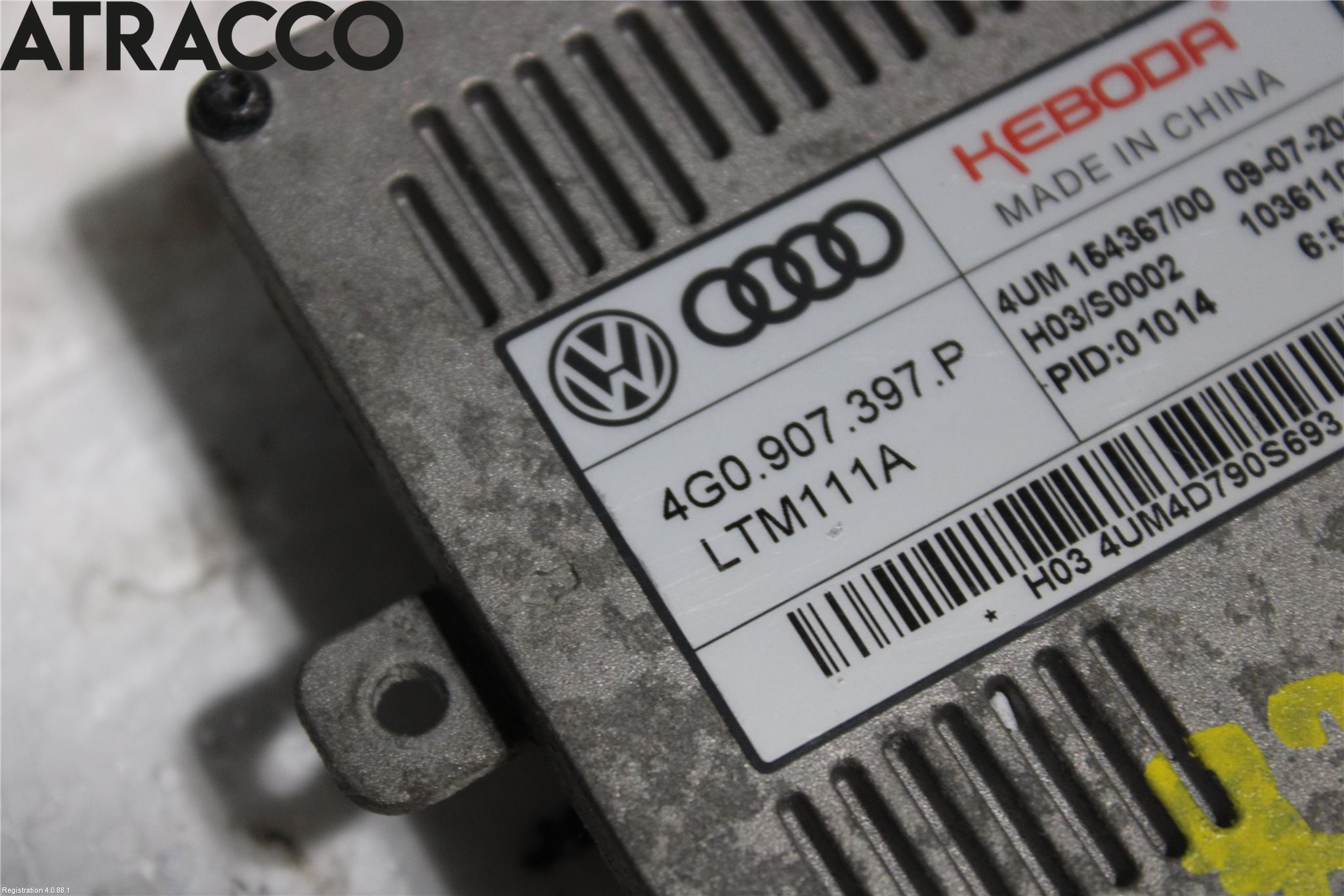 Audi A3/S3 05-13 Styrenhet Strålkastare