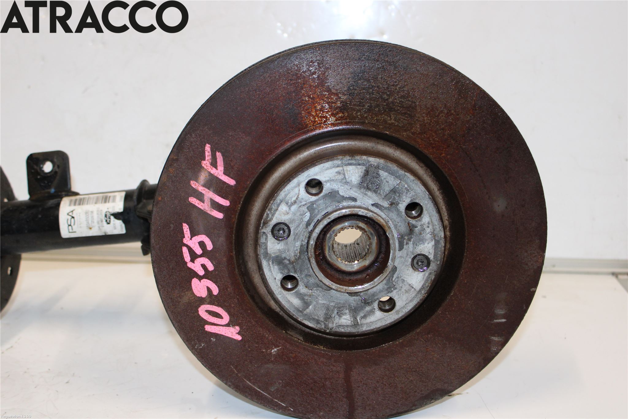 Opel CORSA F, CORSA-E 20- Styrspindel Lagerhus Hö