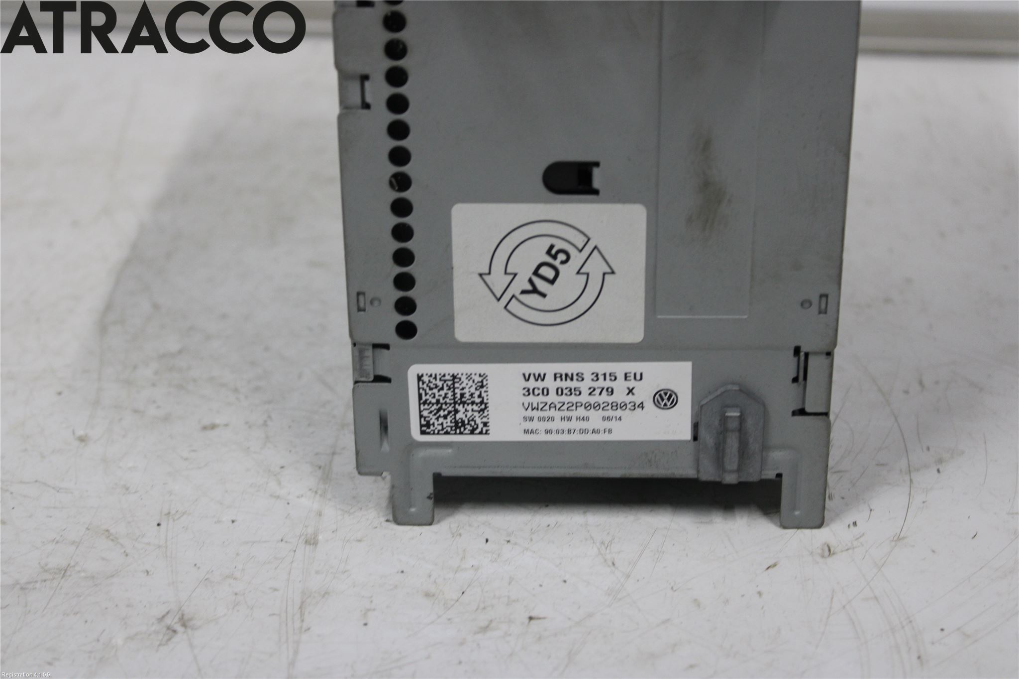 Volkswagen VW TOURAN 10-15 Cd Radio - Multimediapanel