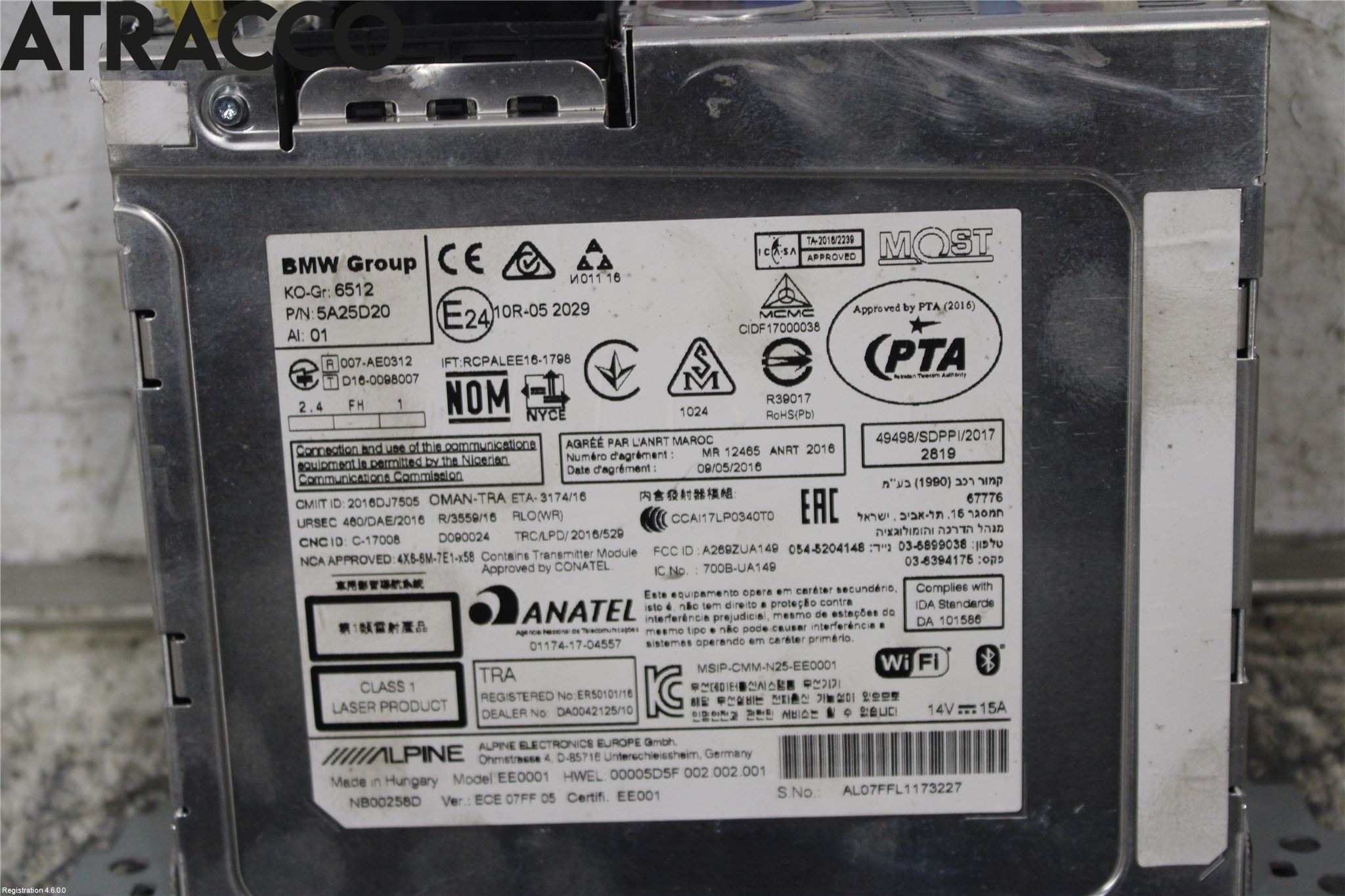 BMW X2 F39 18-23 Cd Radio - Multimediapanel