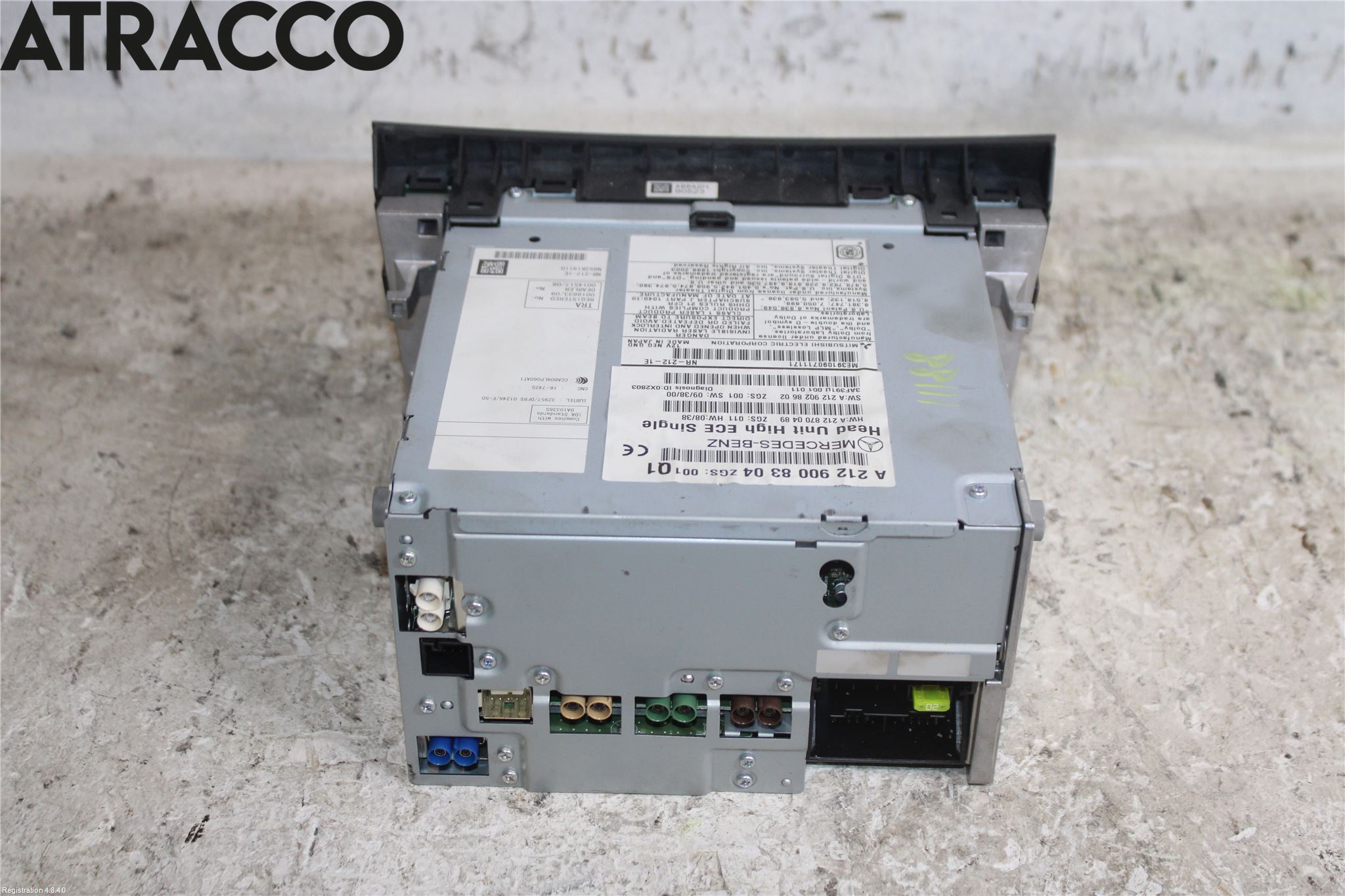 Mercedes-Benz MB E-KLASS (W212) 09-16 Cd Radio - Multimediapanel