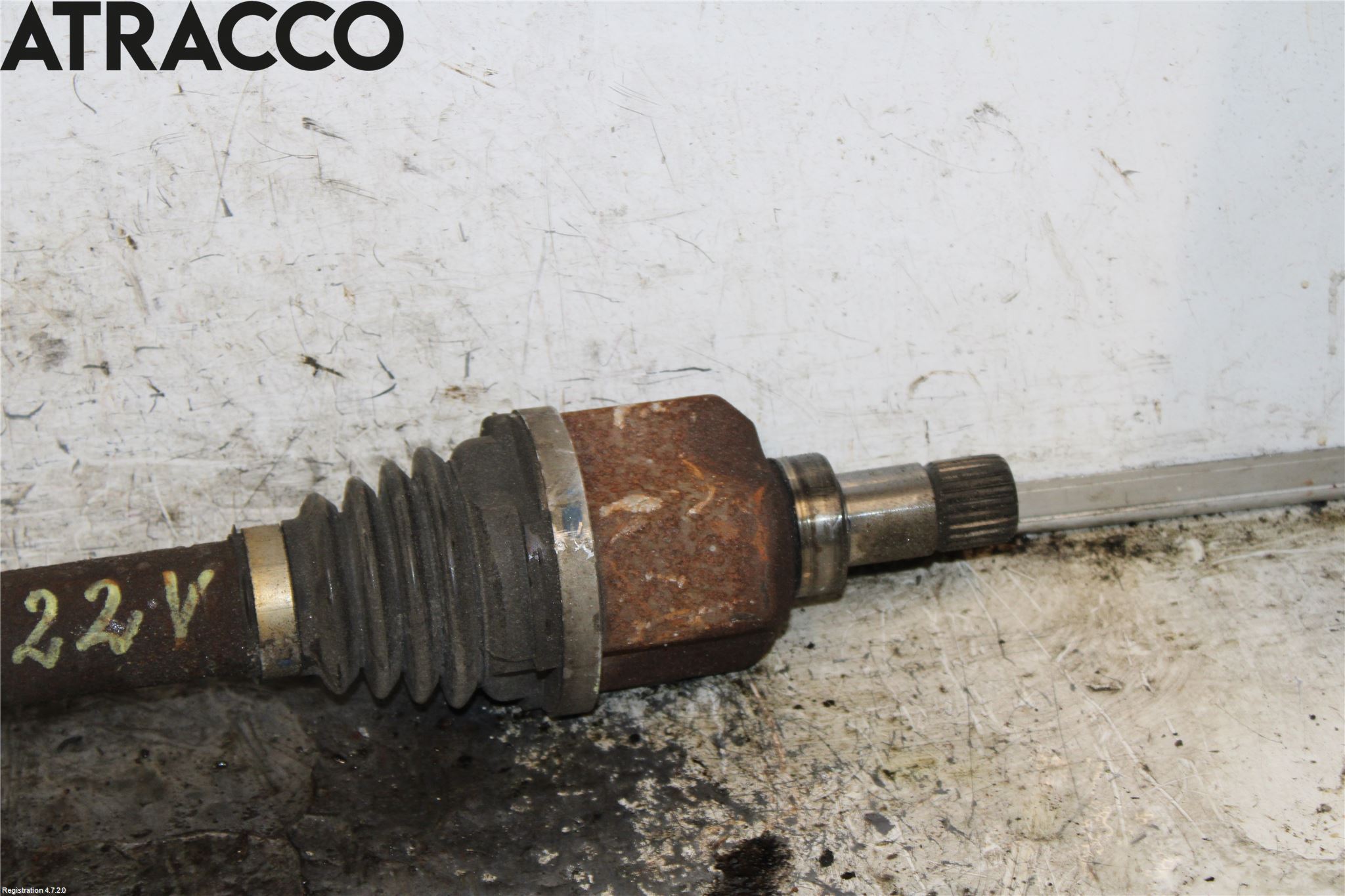 Citroen C4 PICASSO 14-18 Drivaxel Fram Vänster