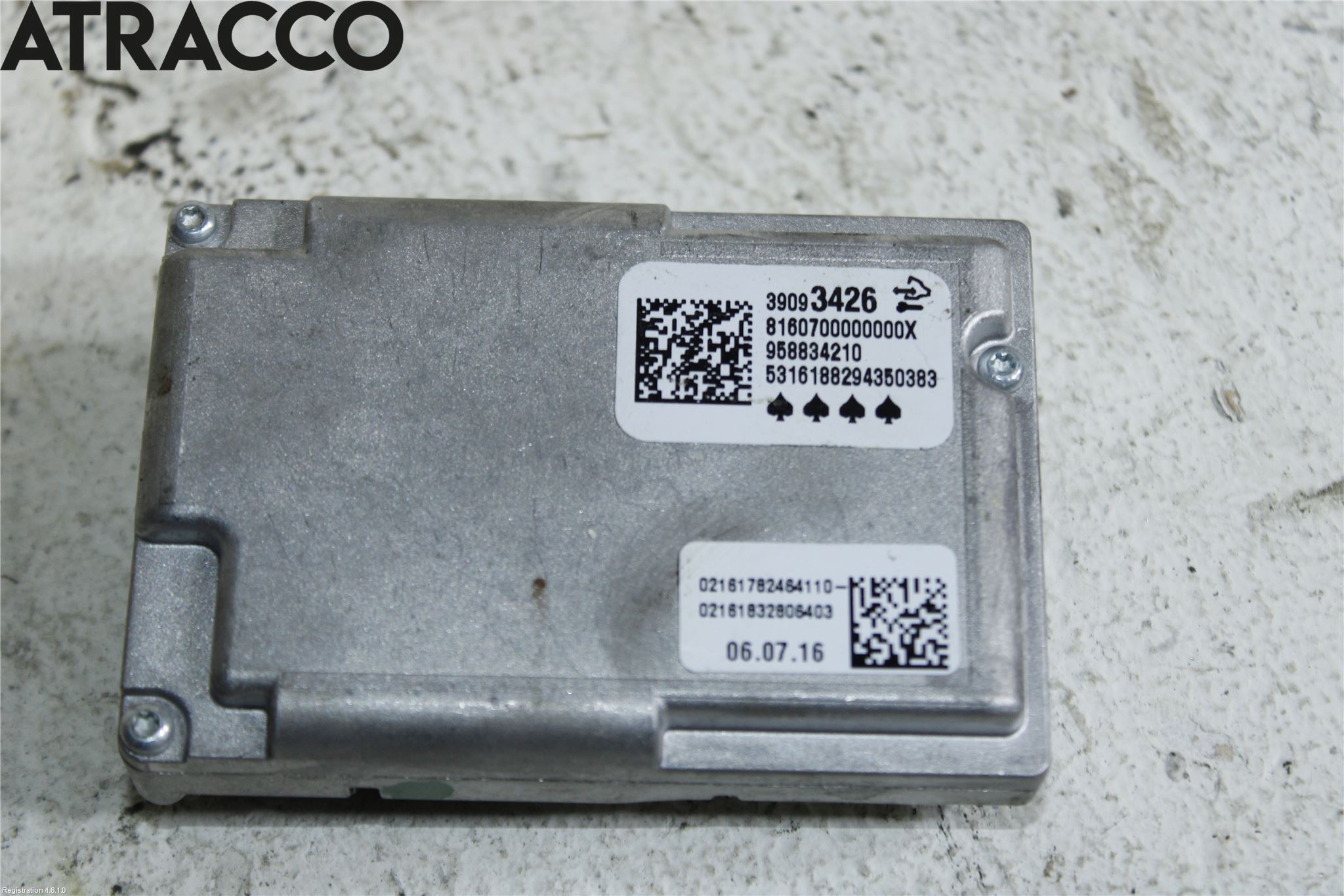 Opel ASTRA K 16-22 Sensor Aktivt Kollisionsskydd
