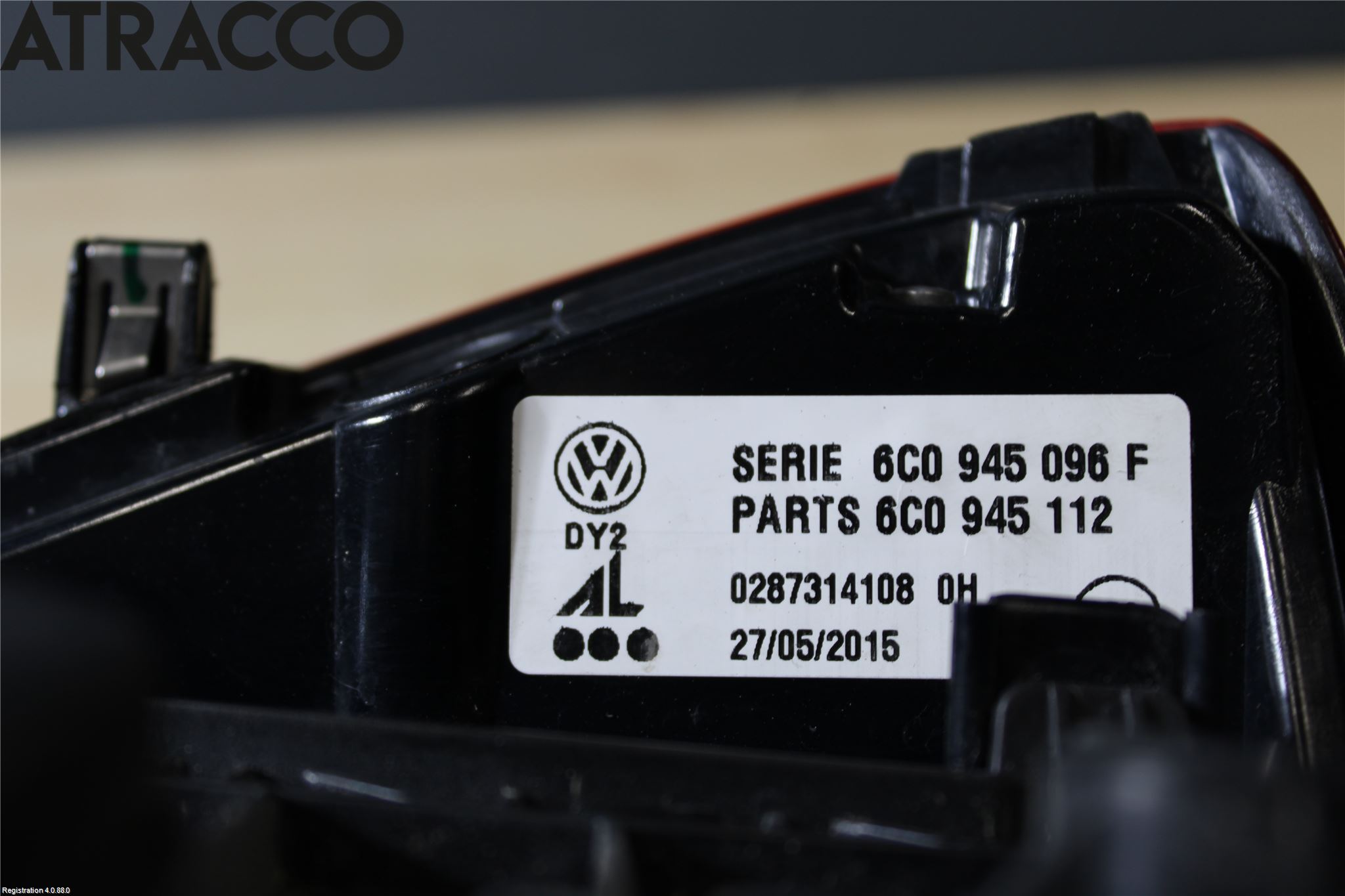 Volkswagen VW POLO 10-17 Bakljus Höger