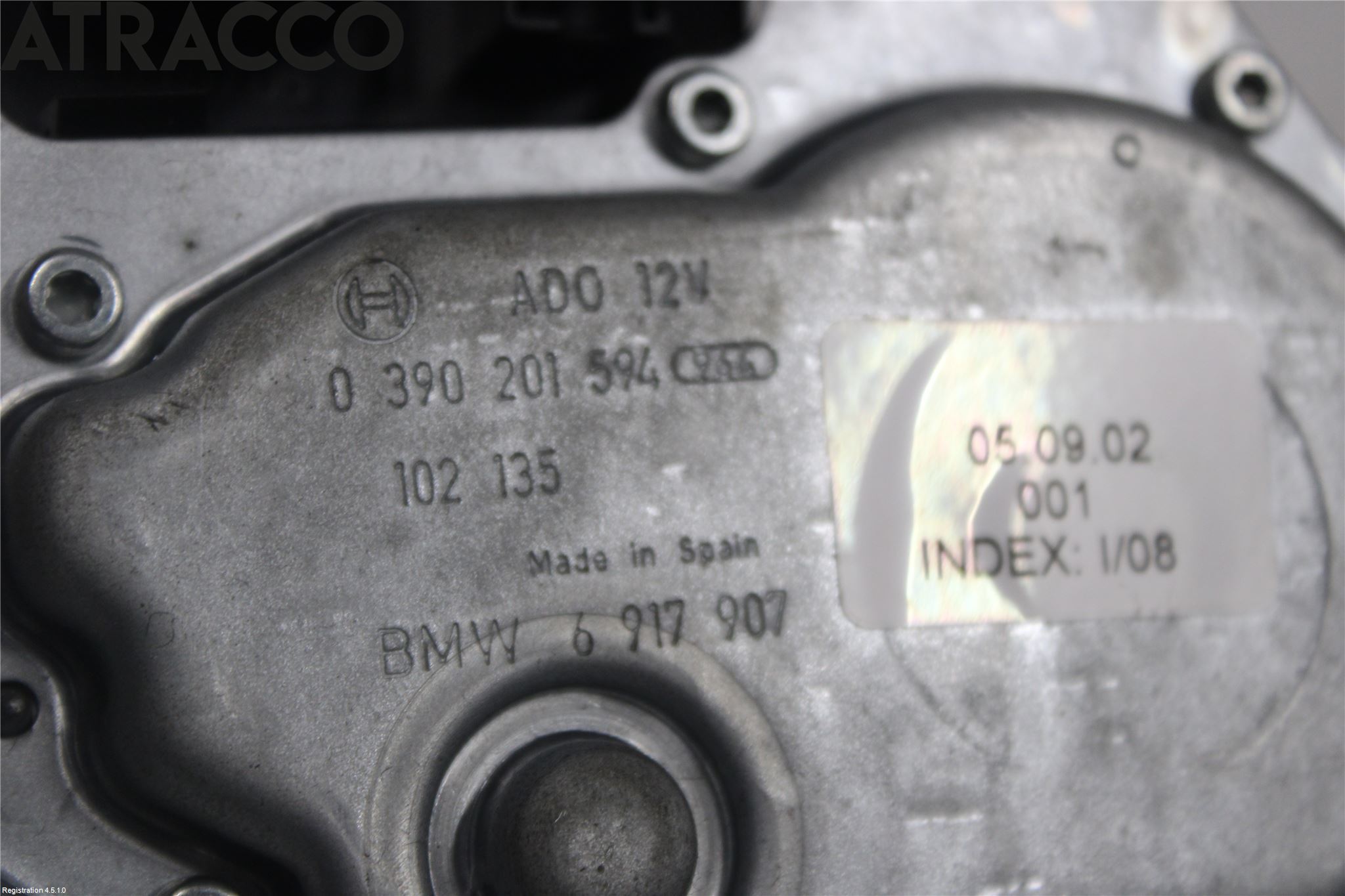 BMW X3 E83     03-10 Torkarmotor Baklucka
