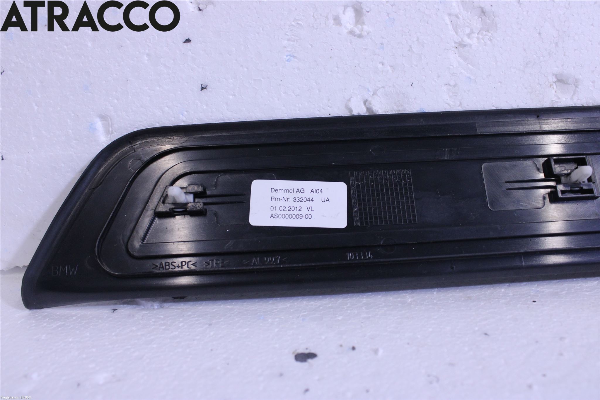 BMW 5 F10/F11/F18 09-17 Dörr Dekorlist Fram Vä
