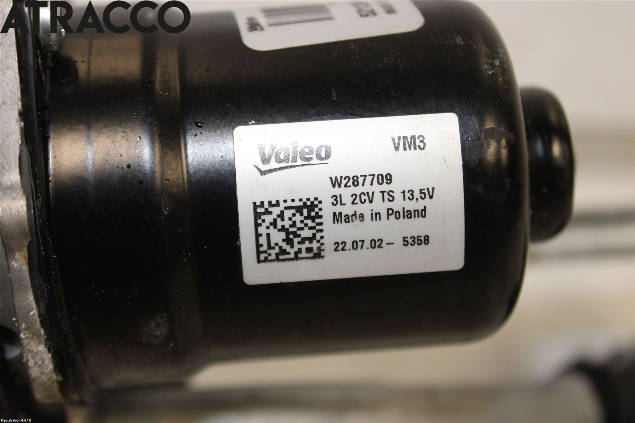Fiat 500e 20- Torkarmotor Vindruta